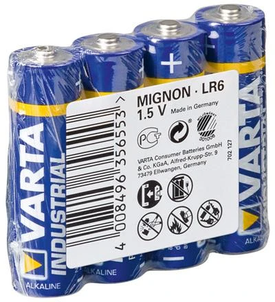 Goobay Varta LR6 4-SP Industrial Vienkartinė baterija AA Šarminis