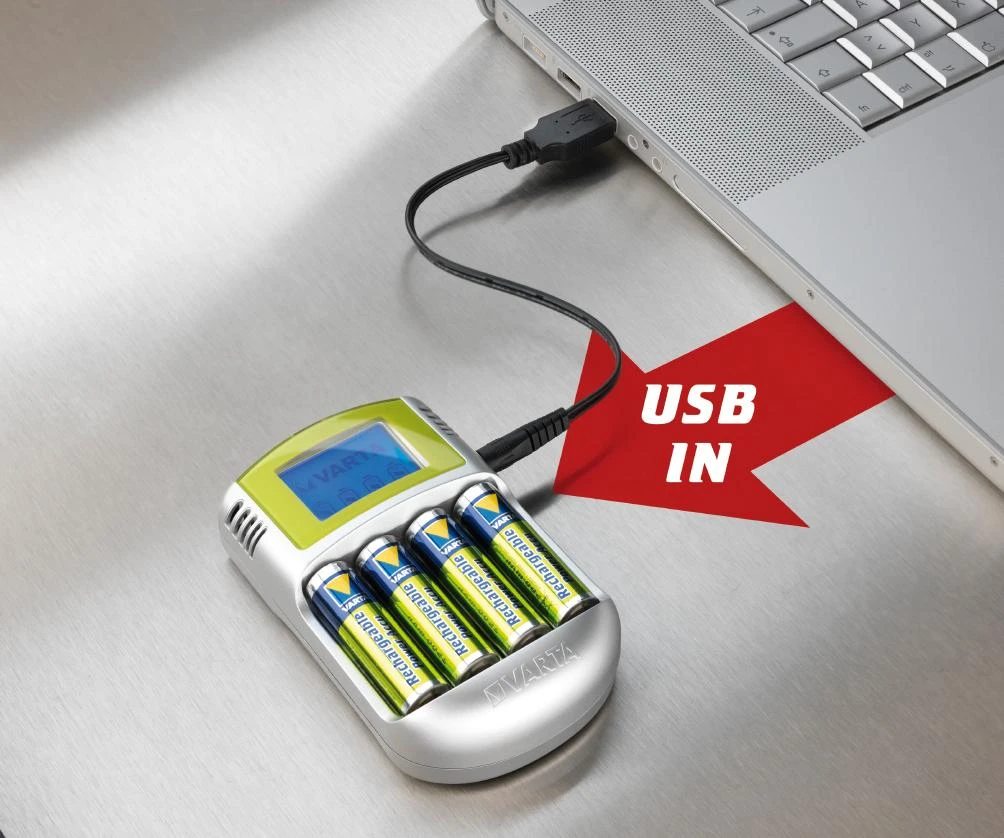 Elementų kroviklis VARTA Power LCD