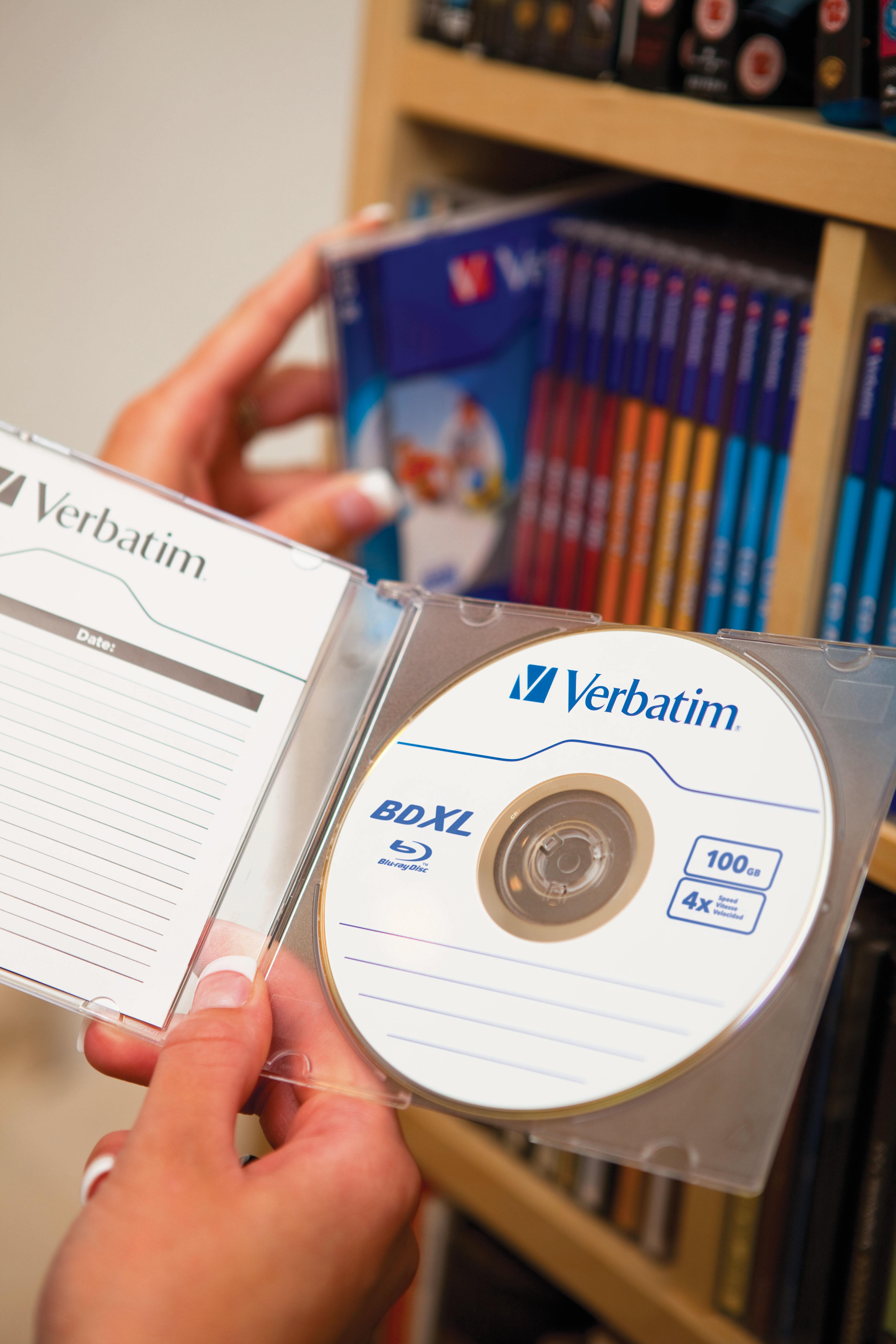 Verbatim 43789 neįrašytas „Blu-Ray“ diskas BD-R 100 GB 5 vnt