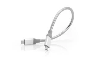 Verbatim 48867 USB kabelis 0,3 m 3.2 Gen 2 (3.1 Gen 2) USB C Sidabras