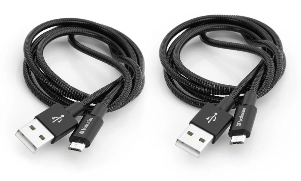 Verbatim 48874 USB kabelis 1 m 3.2 Gen 1 (3.1 Gen 1) Micro-USB A USB A Juoda