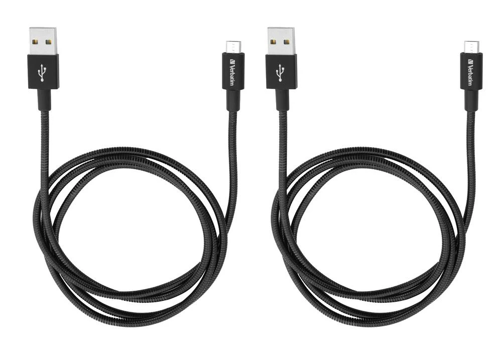 Verbatim 48874 USB kabelis 1 m 3.2 Gen 1 (3.1 Gen 1) Micro-USB A USB A Juoda
