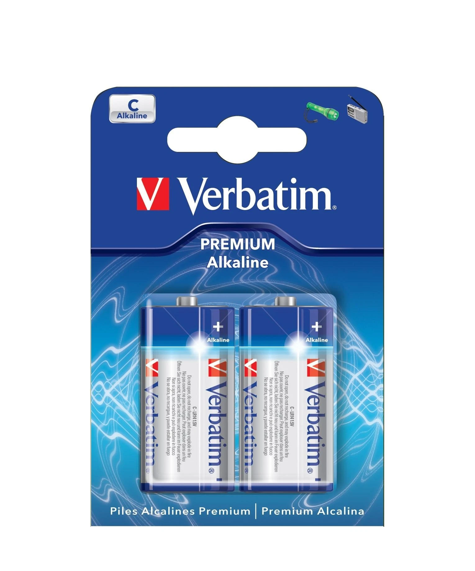 Verbatim 49922 buitinė baterija Single-use battery Šarminis