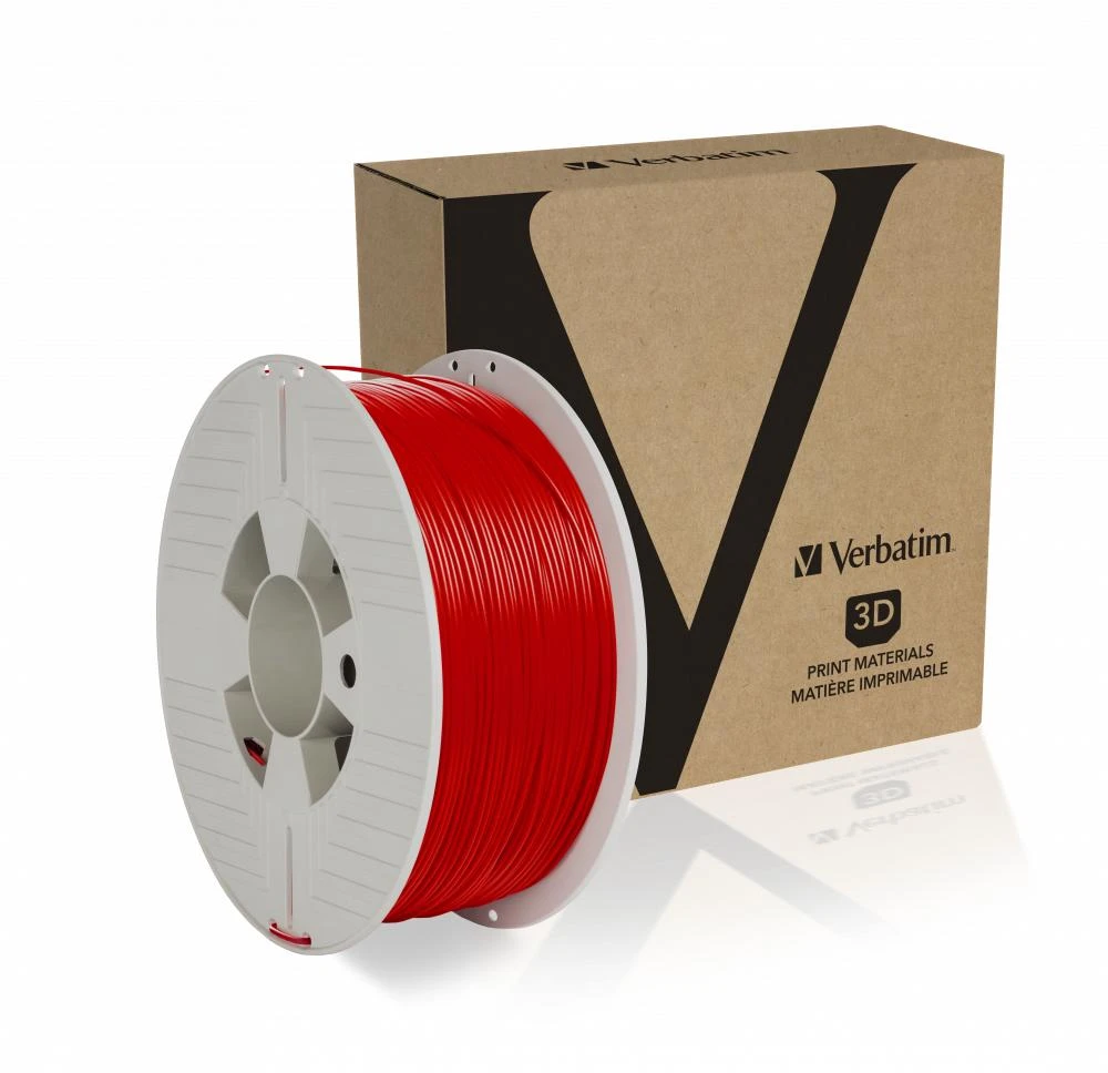 Verbatim raudonas PLA siūlas 3D spausdintuvams