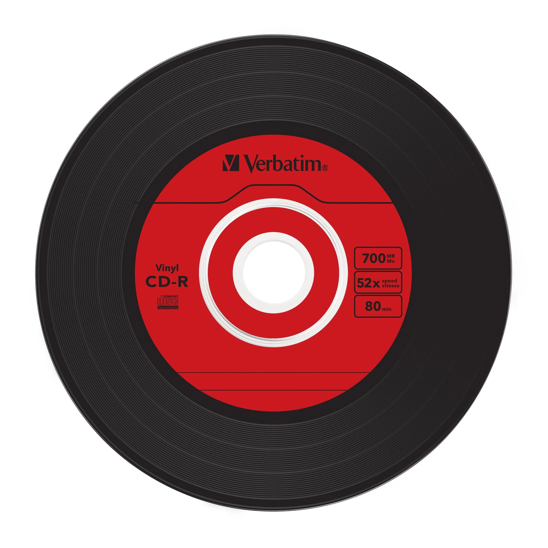 Verbatim CD-R AZO Data Vinyl 700 MB 10 vnt