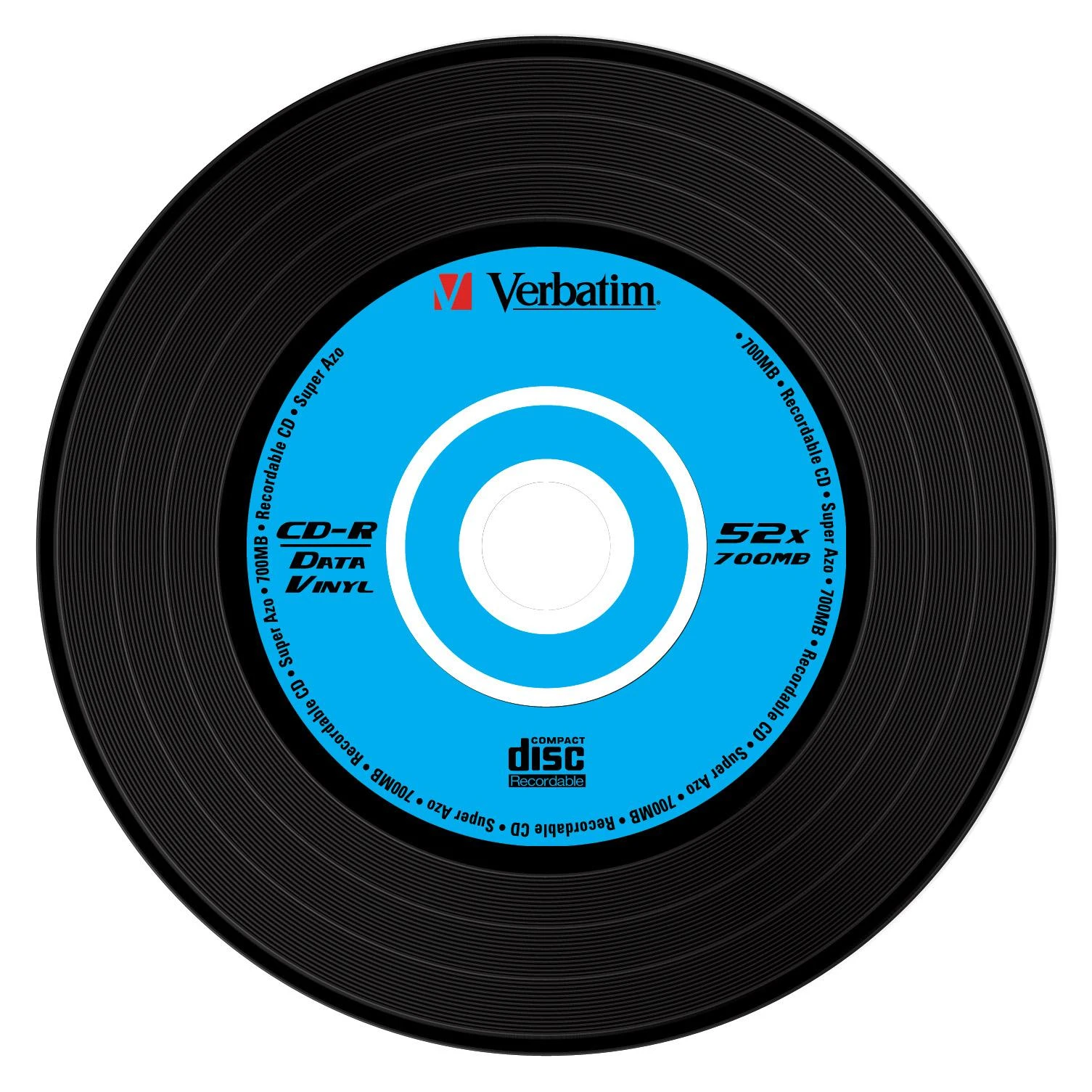 Verbatim CD-R AZO Data Vinyl 700 MB 10 vnt