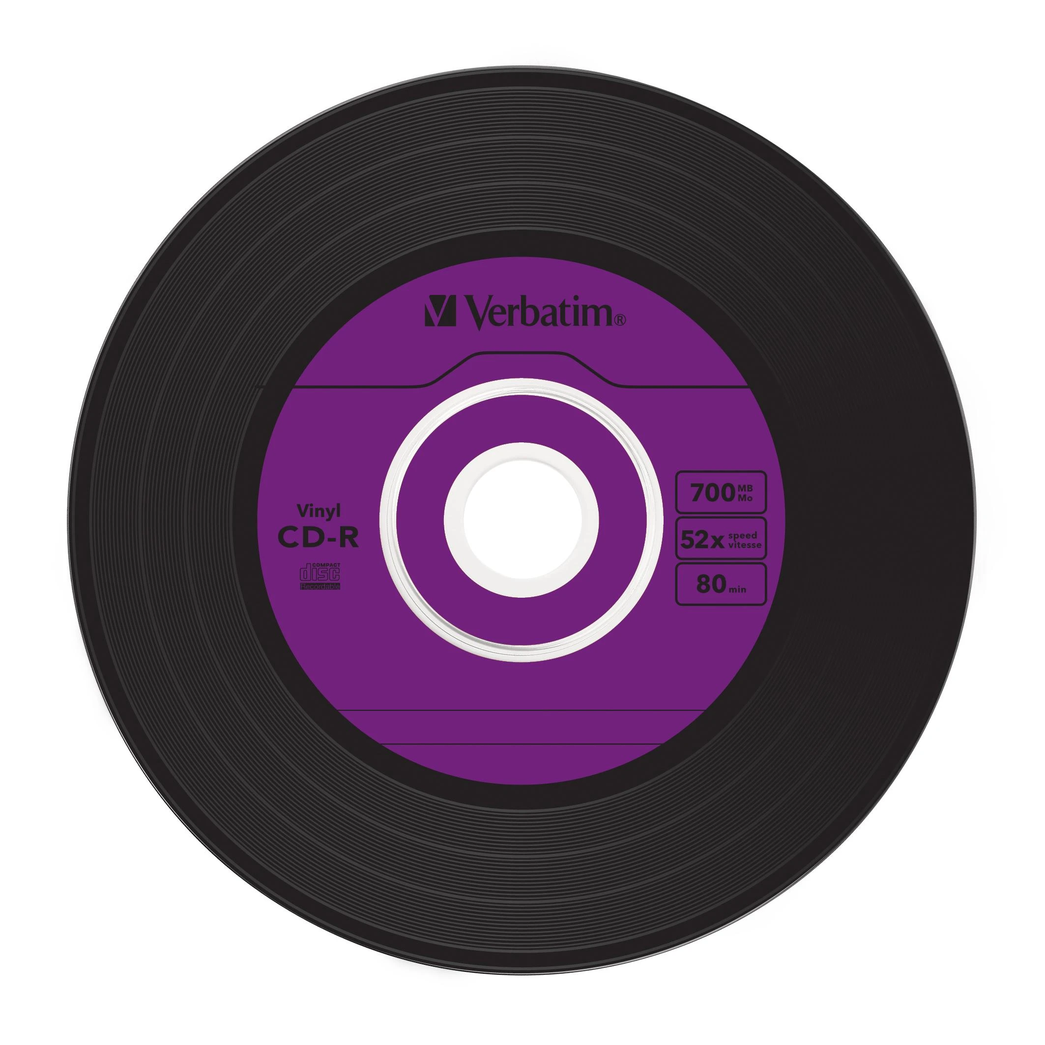 Verbatim CD-R AZO Data Vinyl 700 MB 10 vnt