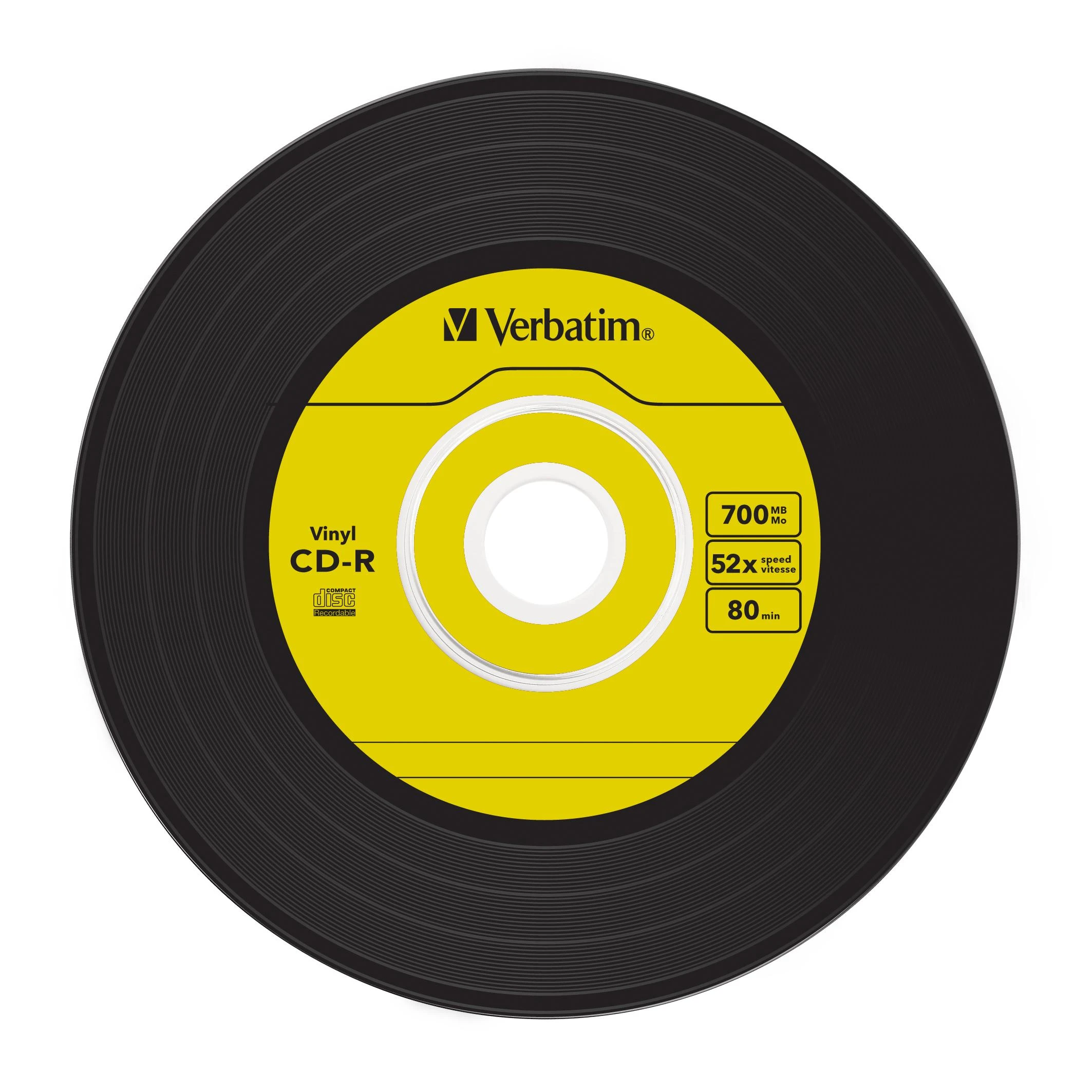 Verbatim CD-R AZO Data Vinyl 700 MB 10 vnt