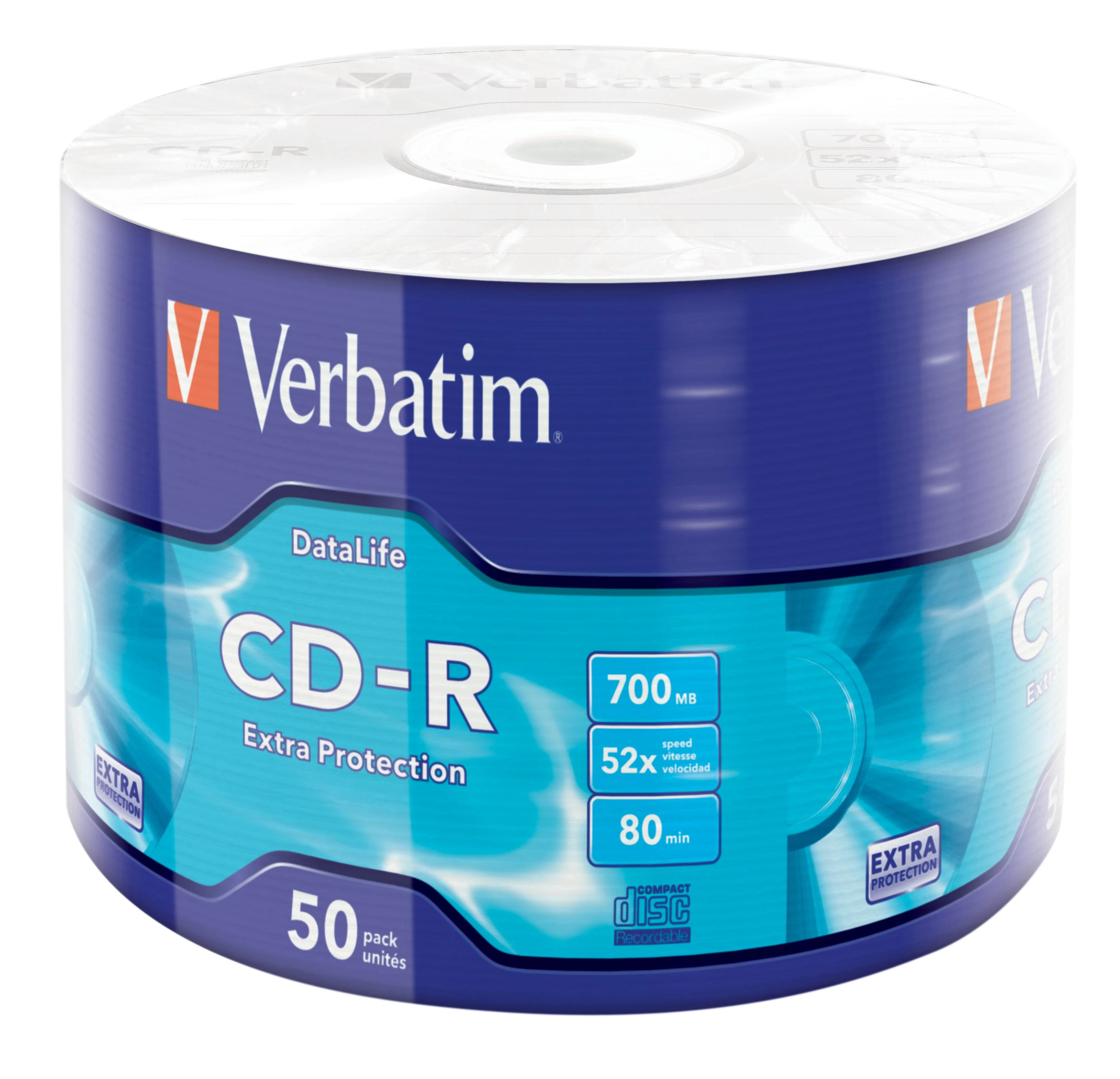 Verbatim CD-R 700MB 50 vnt pakuotė