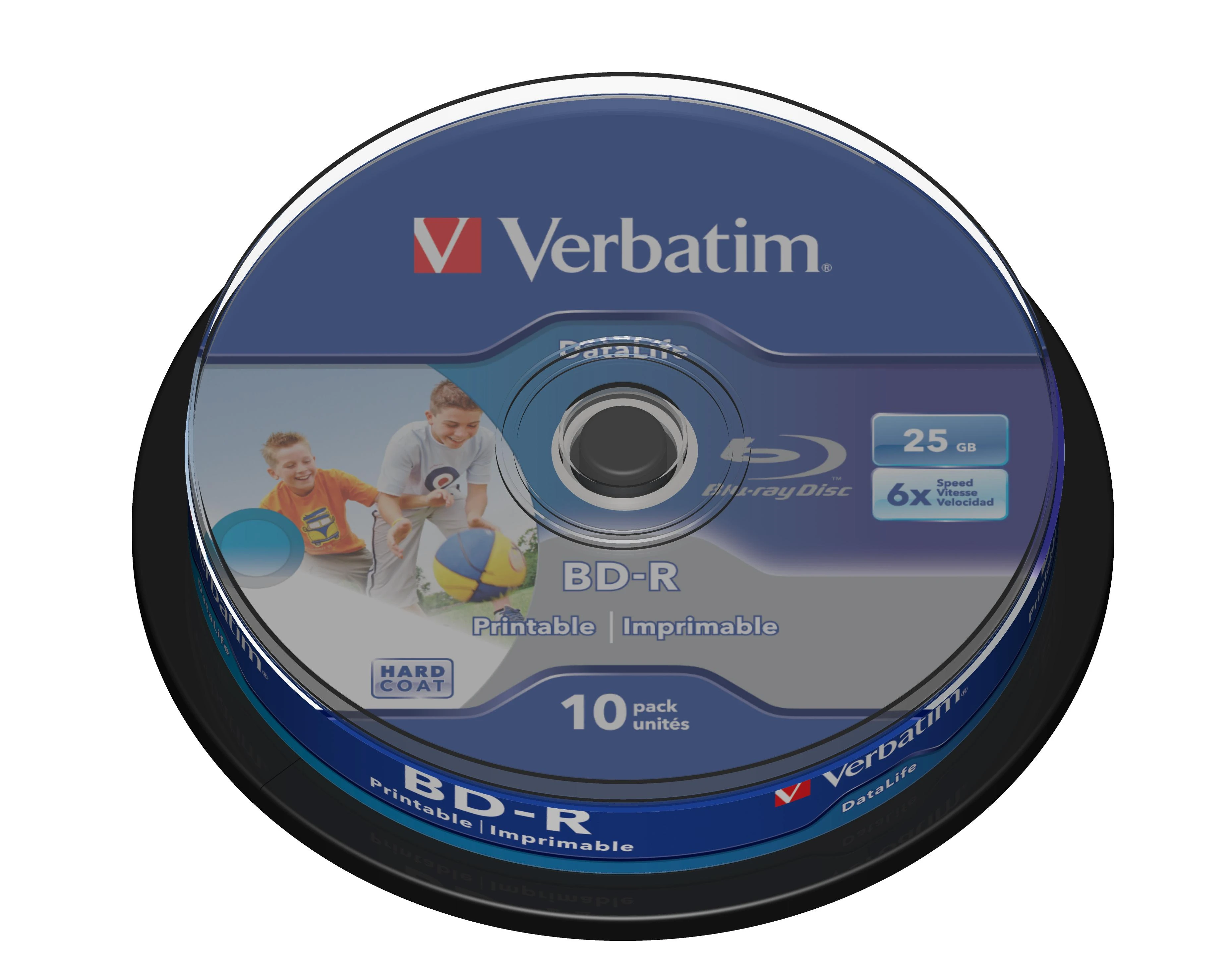 Verbatim 25GB BD-R Blu-ray diskų pakuotė