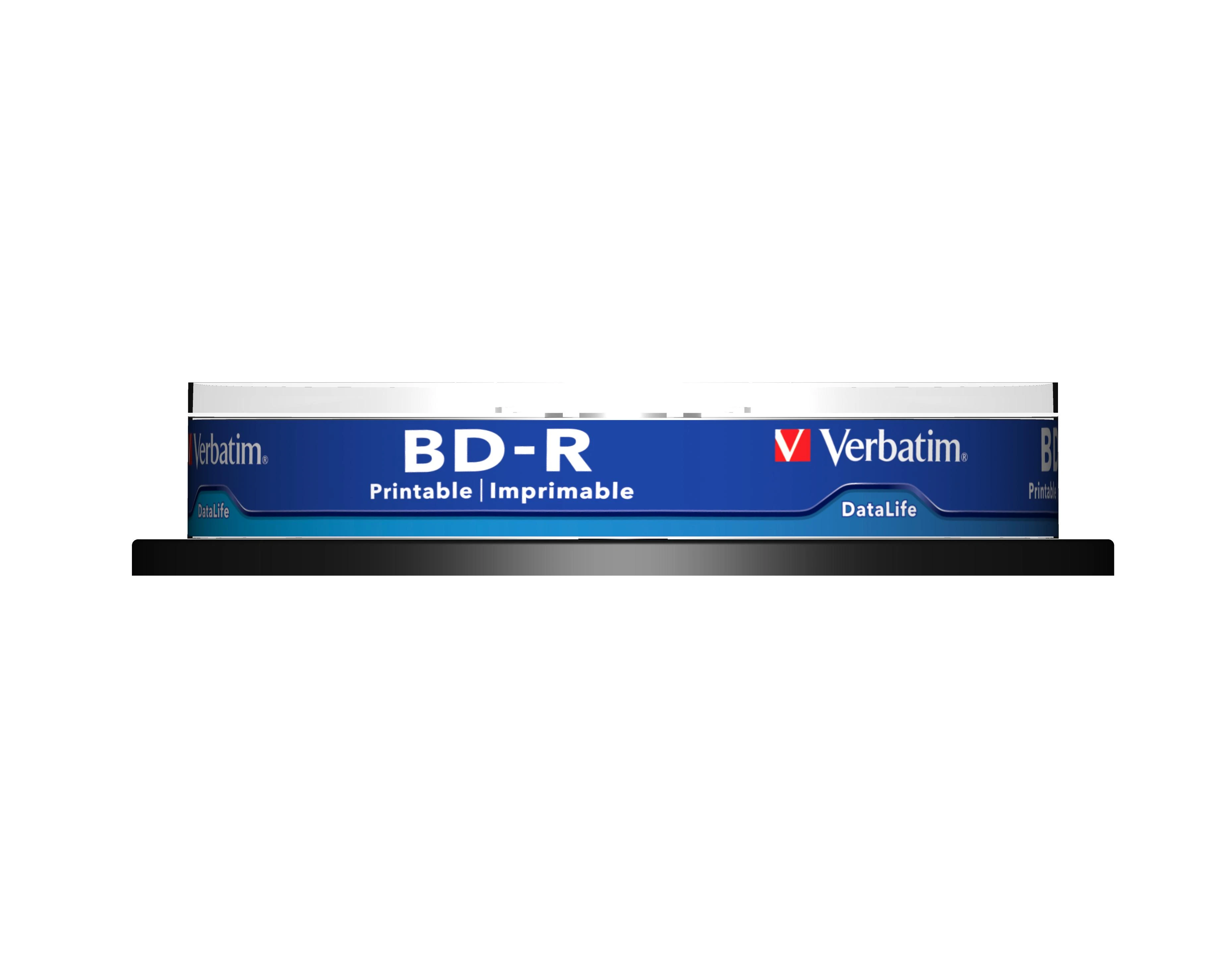 Verbatim (43804) BD-R SL DATALIFE 25GB, 6x Printable 10 pcs
