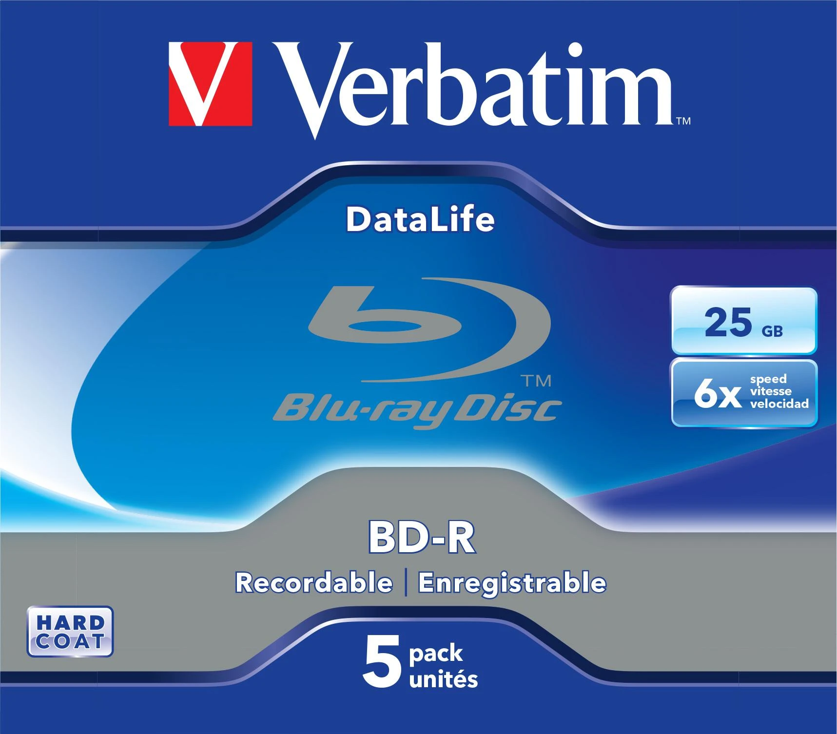 Verbatim DataLife 6x BD-R 25 GB 5 vnt