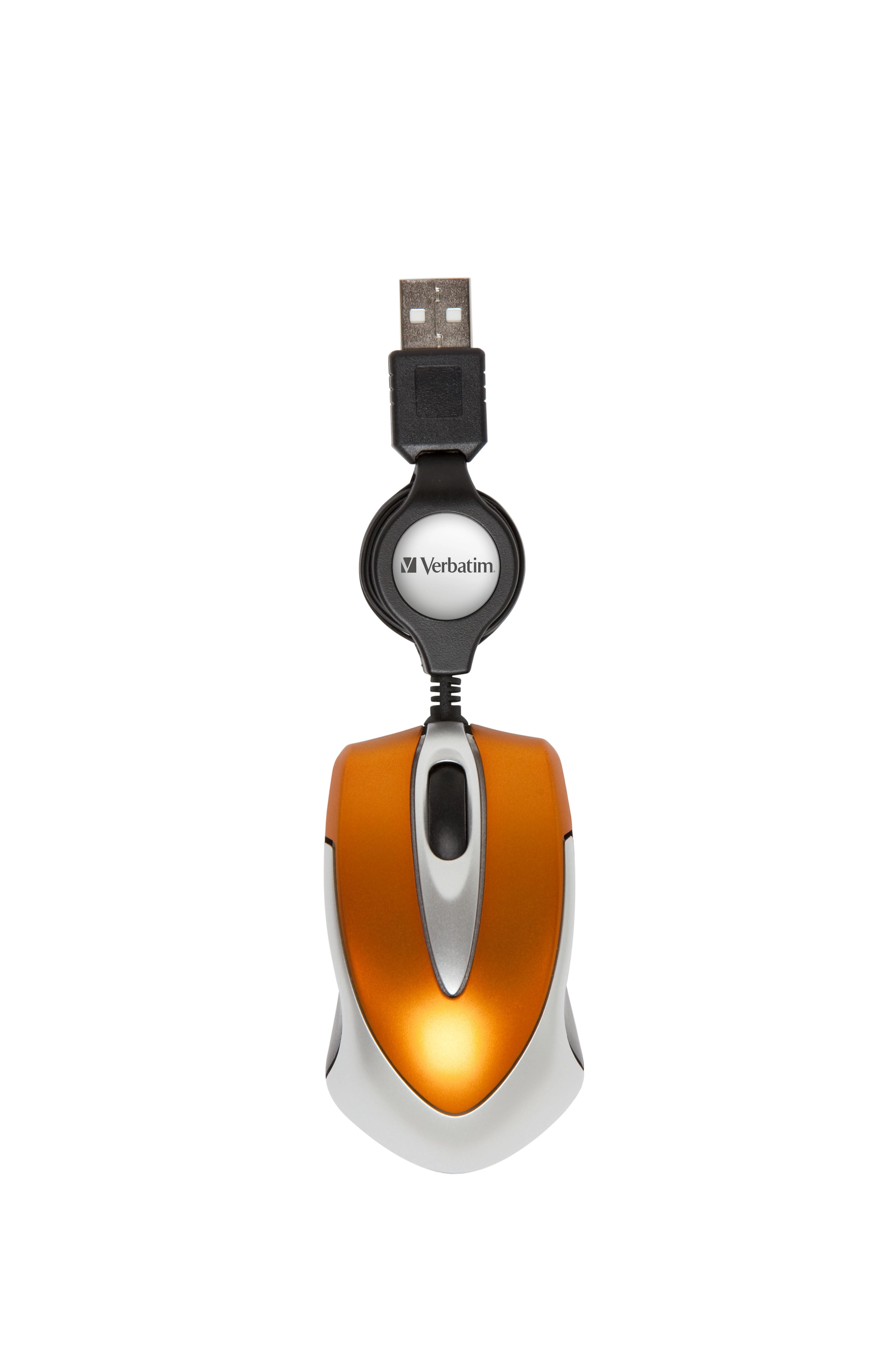 Verbatim Go Mini kompiuterinė pelė USB A tipo Optinis 1000 DPI