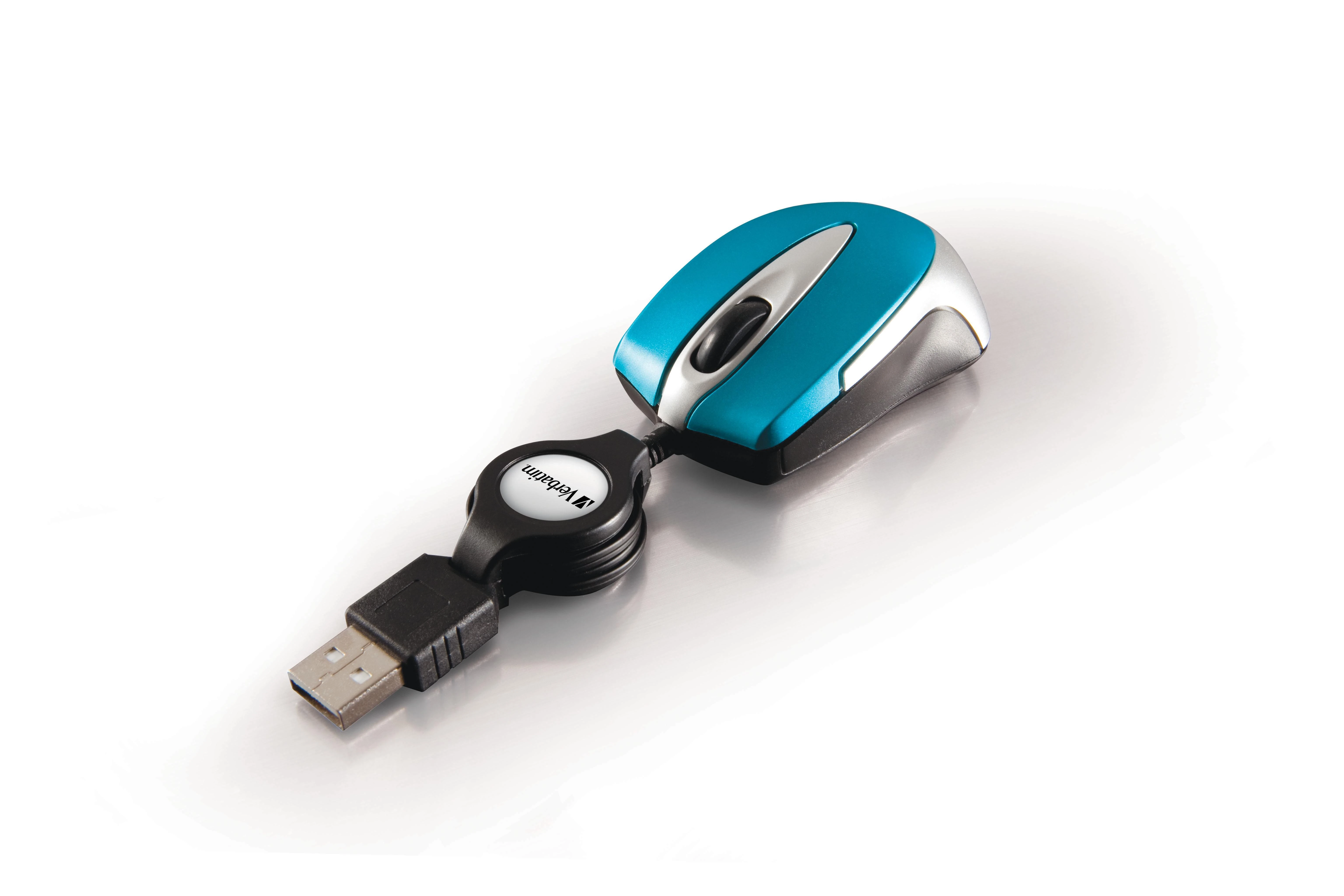 Verbatim Go Mini kompiuterinė pelė USB A tipo Optinis 1000 DPI Abiems rankoms