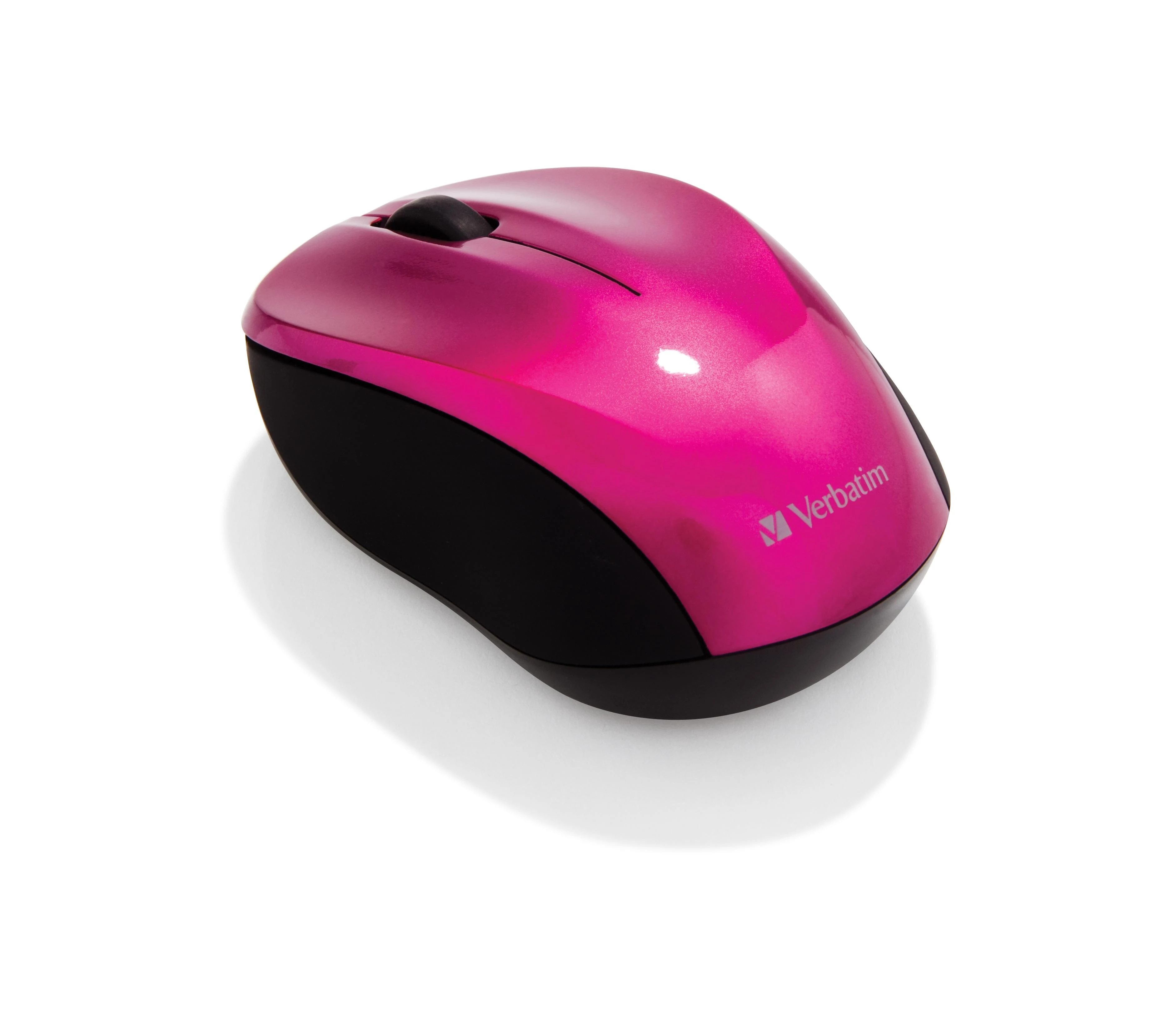 Kompiuterinė pelė Verbatim Go Nano Wireless Mouse Hot Pink/ belaidė
