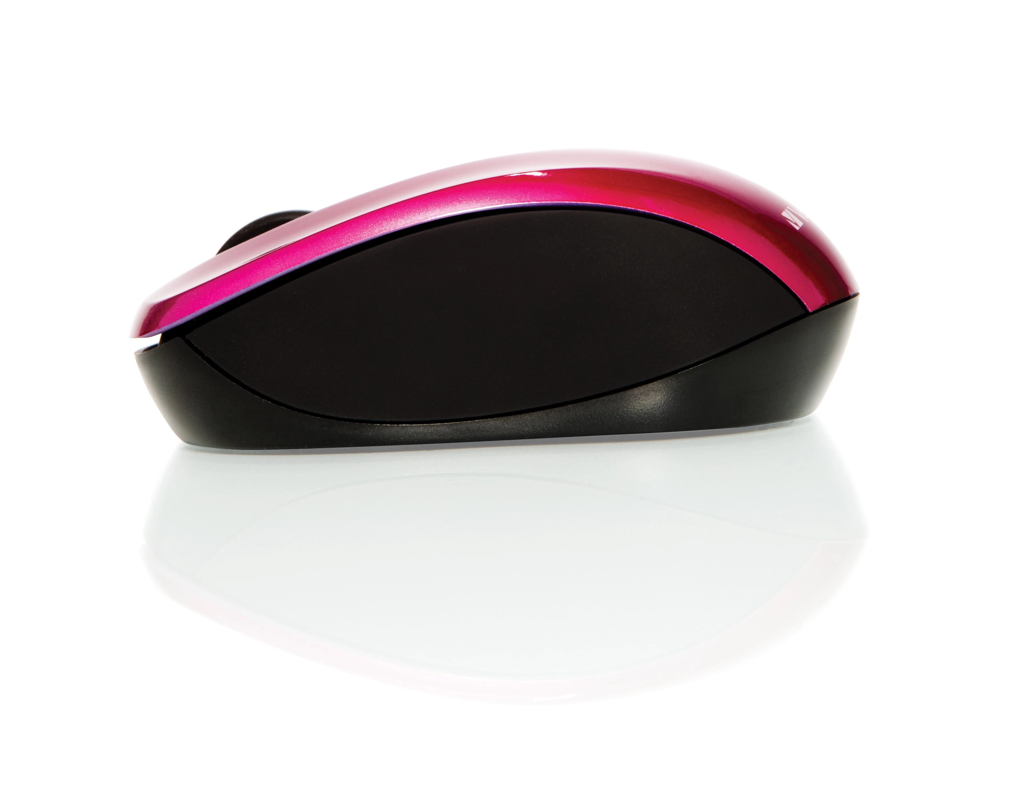 Kompiuterinė pelė Verbatim Go Nano Wireless Mouse Hot Pink/ belaidė