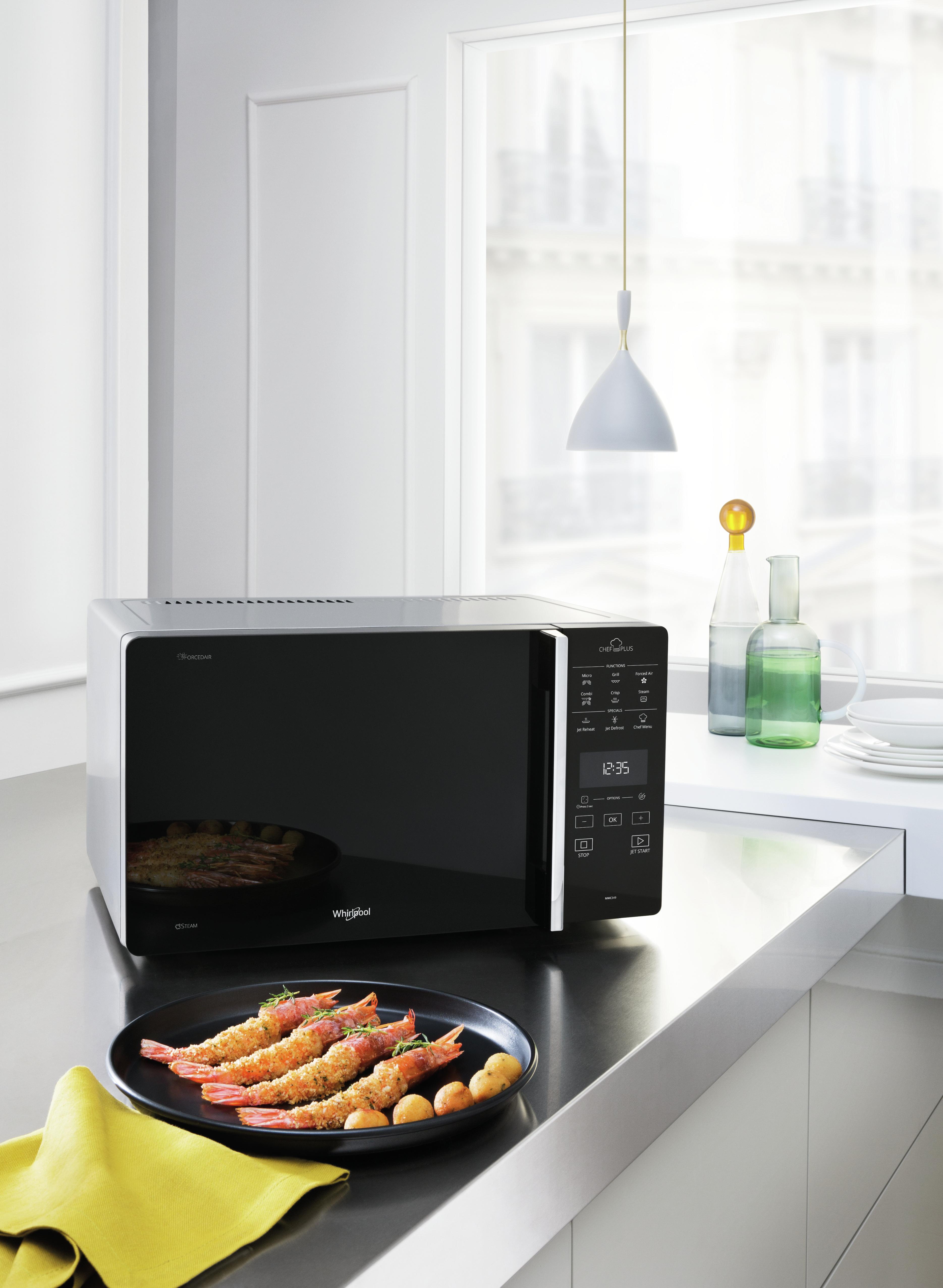 Mikrobangų krosnelė orkaitė Whirlpool MCP349SL | Varle.lt