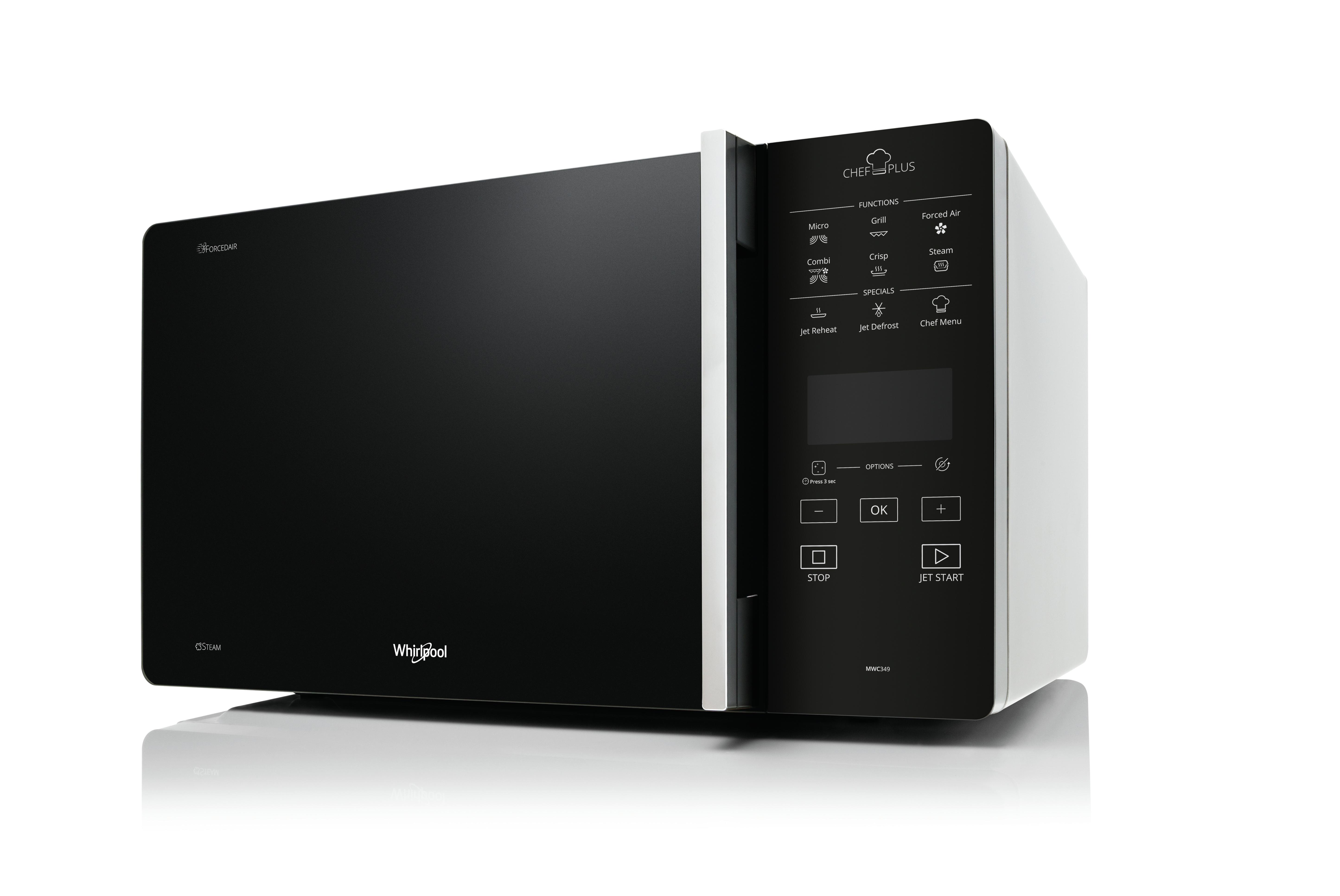 Mikrobangų krosnelė orkaitė Whirlpool MCP349SL | Varle.lt
