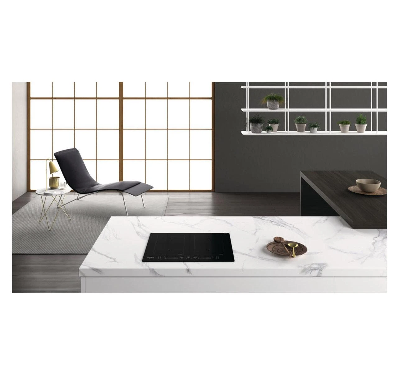 WHIRLPOOL Indukcinė kaitlentė WL S1360 NE, 60cm, Juodas