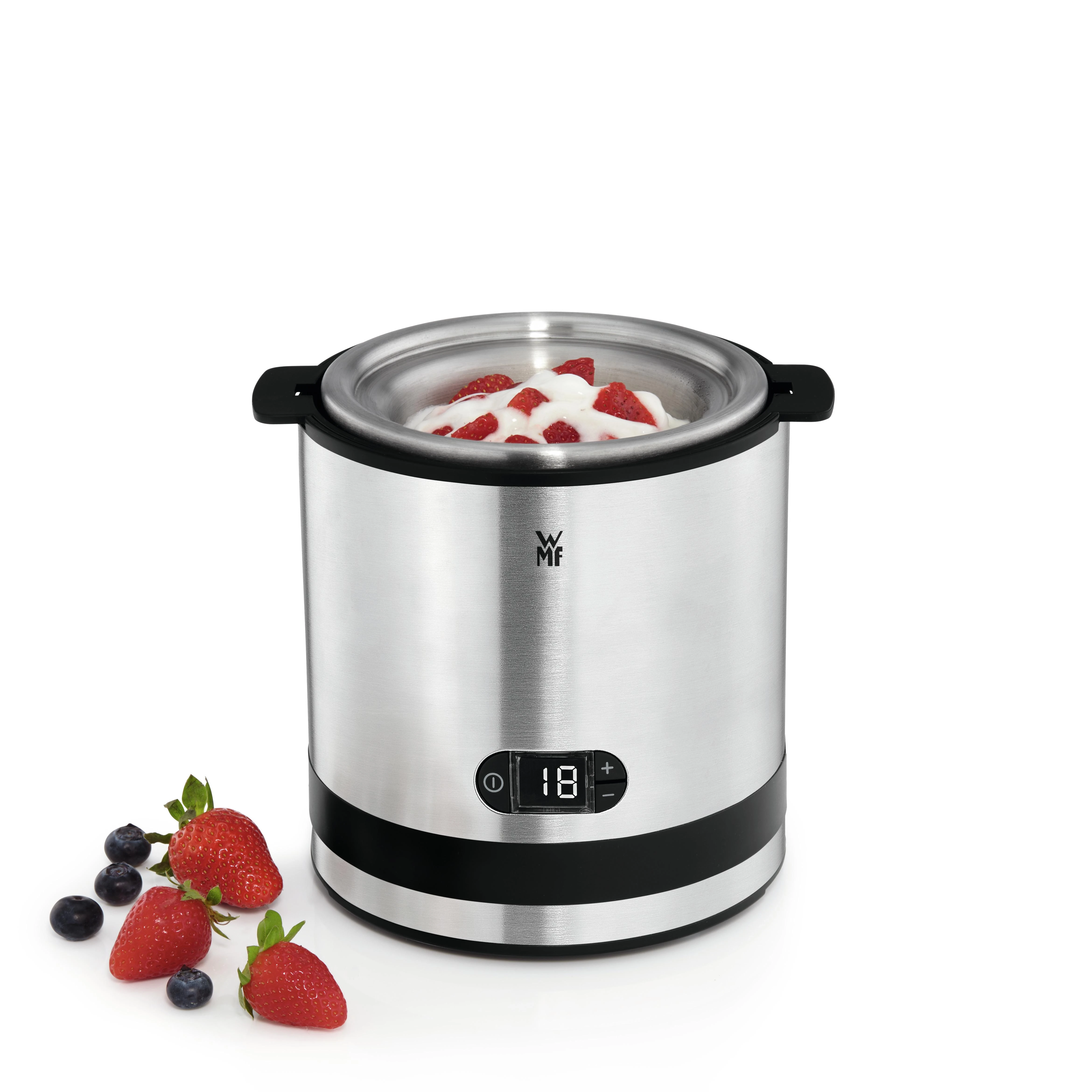 WMF KITCHENminis 3-in-1 ledų gaminimo aparatas Sidabrinis
