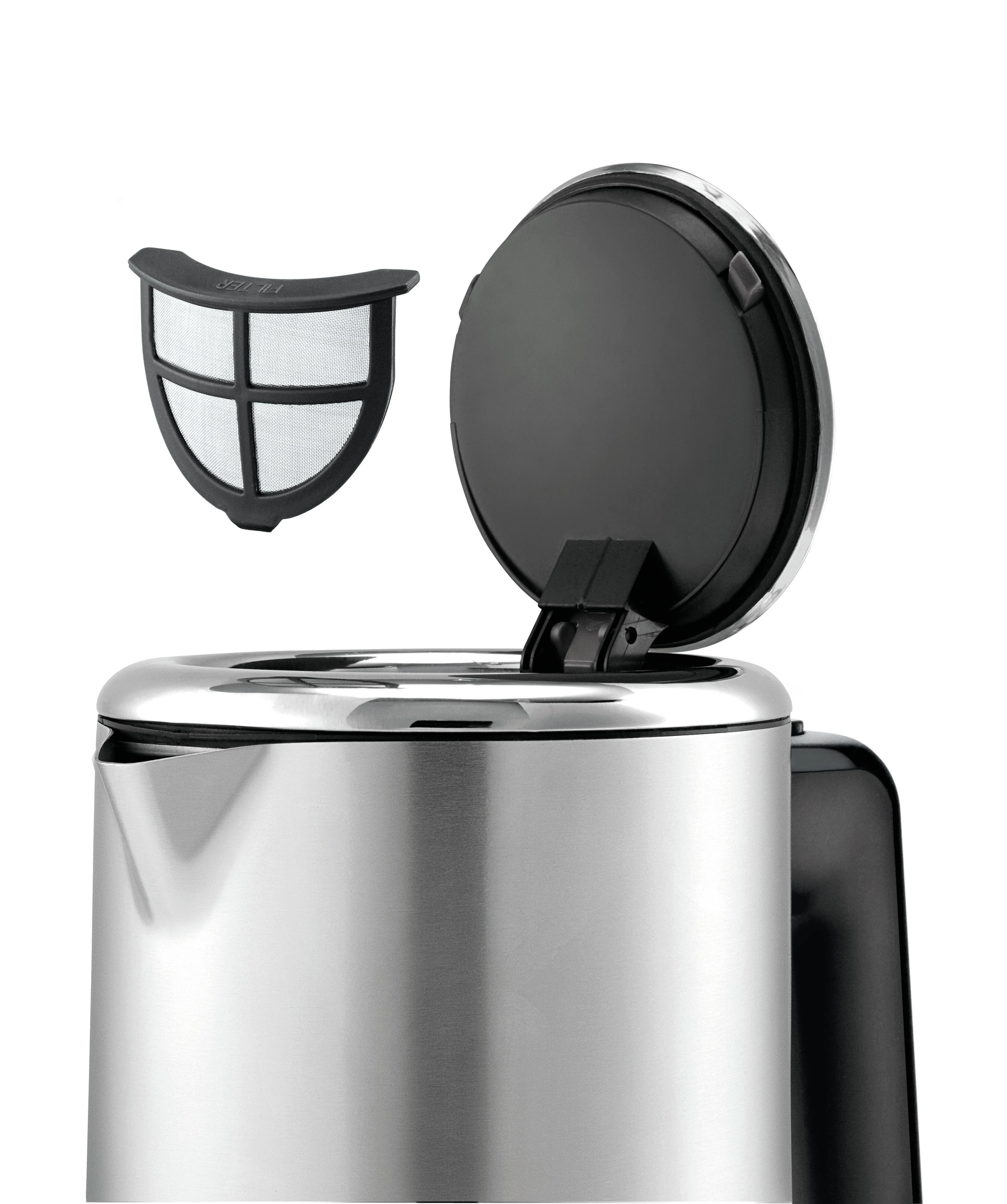 WMF Virdulys KitchenMinis Standard, Nerūdijantis plienas, Nerūdijantis plienas, 1800 W, 360° rotational base, 0.8 L