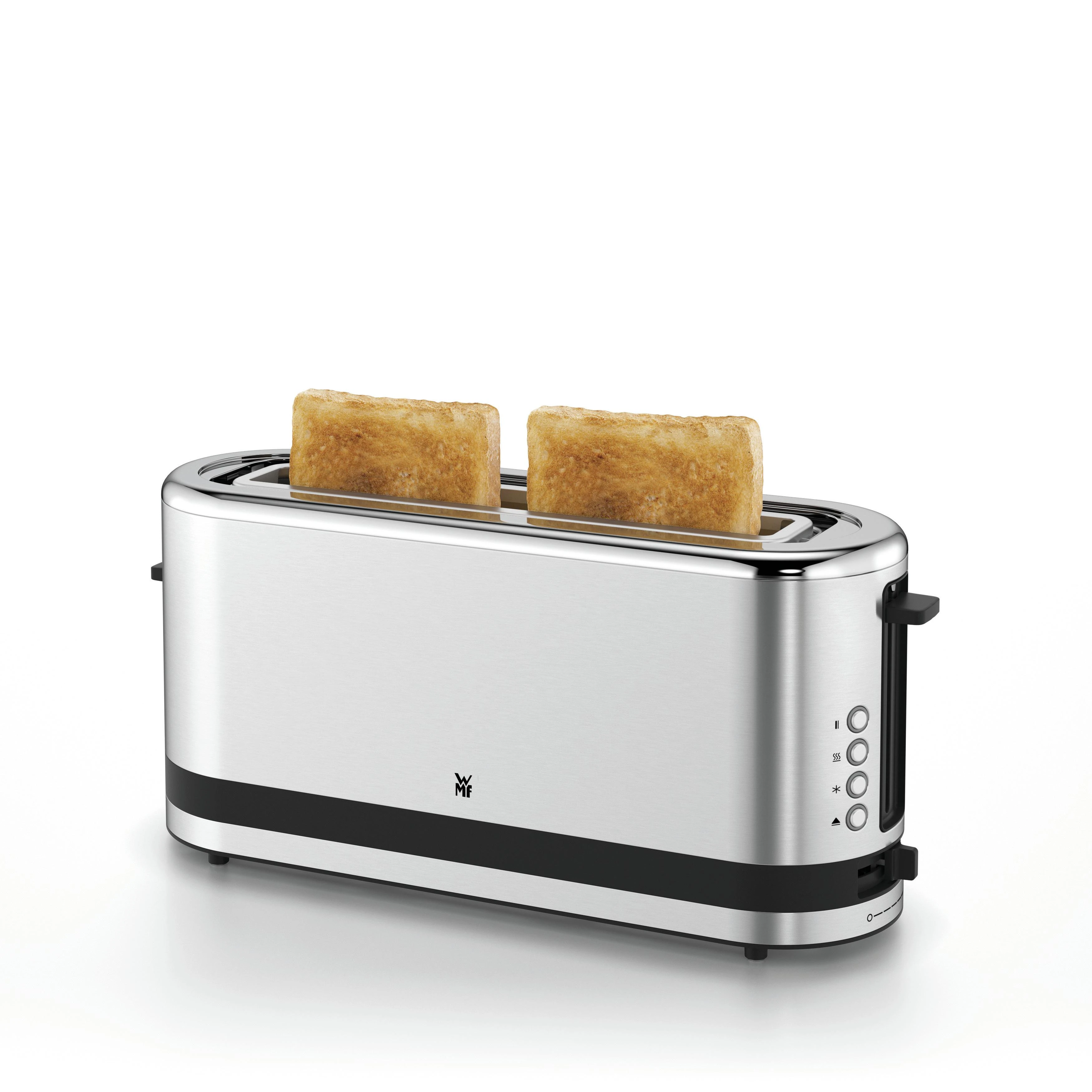 WMF KITCHENminis 04.1412.0011 skrudintuvas 2 griežinėliai Nerūdijančiojo plieno 900 W