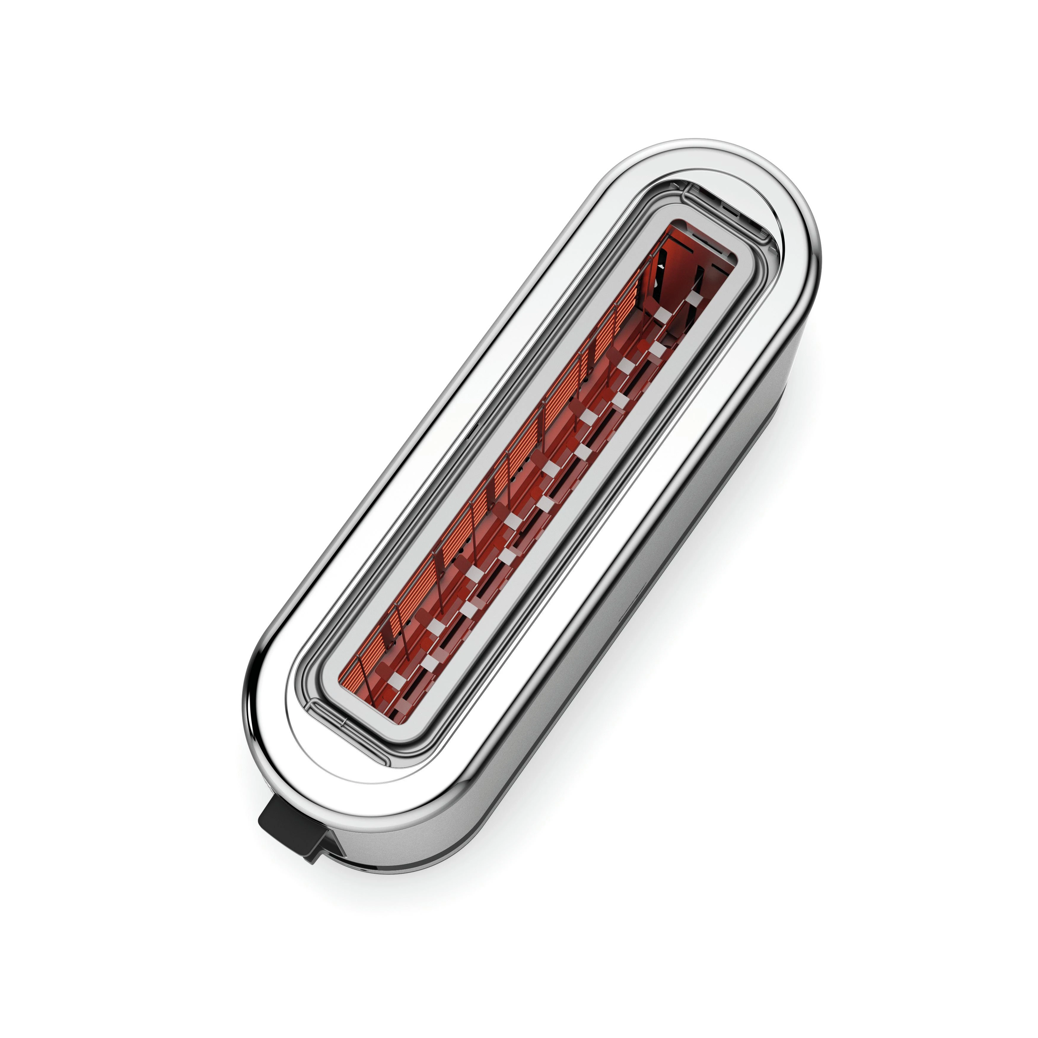 WMF KITCHENminis 04.1412.0011 skrudintuvas 2 griežinėliai Nerūdijančiojo plieno 900 W