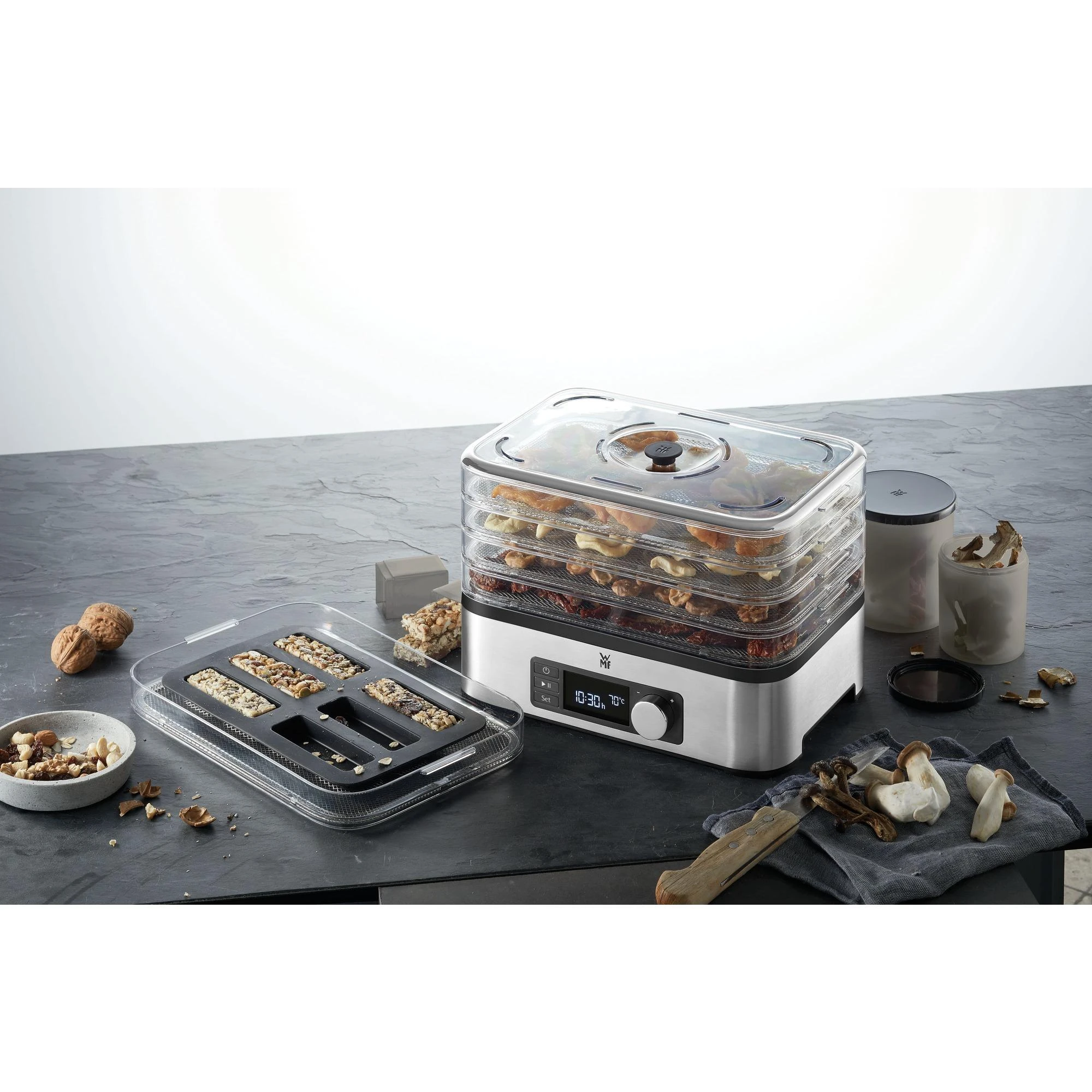 Džiovintuvas WMF KITCHENminis Automatinė Džiovintuvas Užkandžiai išsinešimui