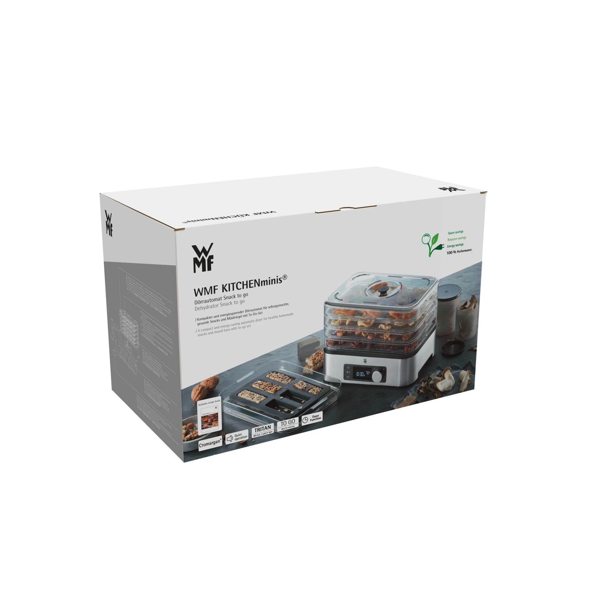 Džiovintuvas WMF KITCHENminis Automatinė Džiovintuvas Užkandžiai išsinešimui
