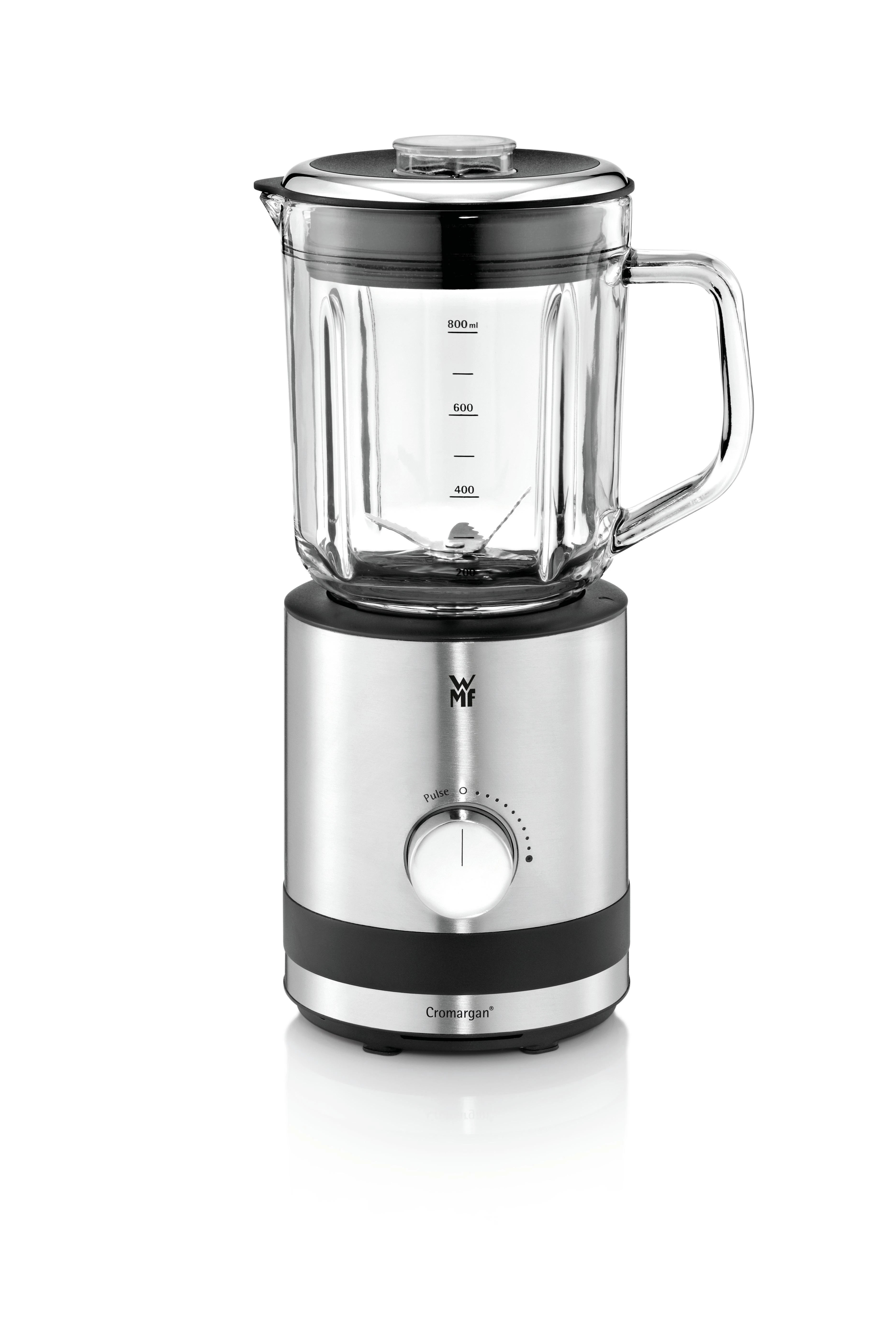 WMF KITCHENminis 04.1649.0011 plakiklis 0.8 L Tabletop plakiklis Juodas,Nerūdijantis plienas,Transparent 400 W