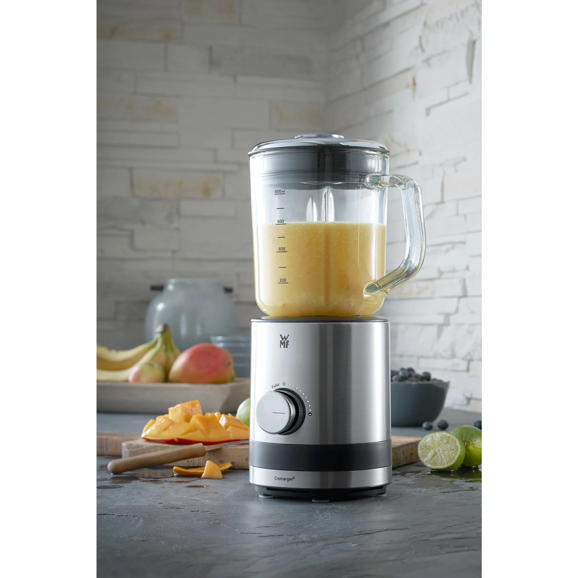 WMF KITCHENminis 04.1649.0011 plakiklis 0.8 L Tabletop plakiklis Juodas,Nerūdijantis plienas,Transparent 400 W