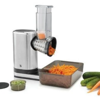 WMF KITCHENminis Salad chopper Salat-to-go Juodas/ stainless steel, 150 W, Greičių skaičius 2,
