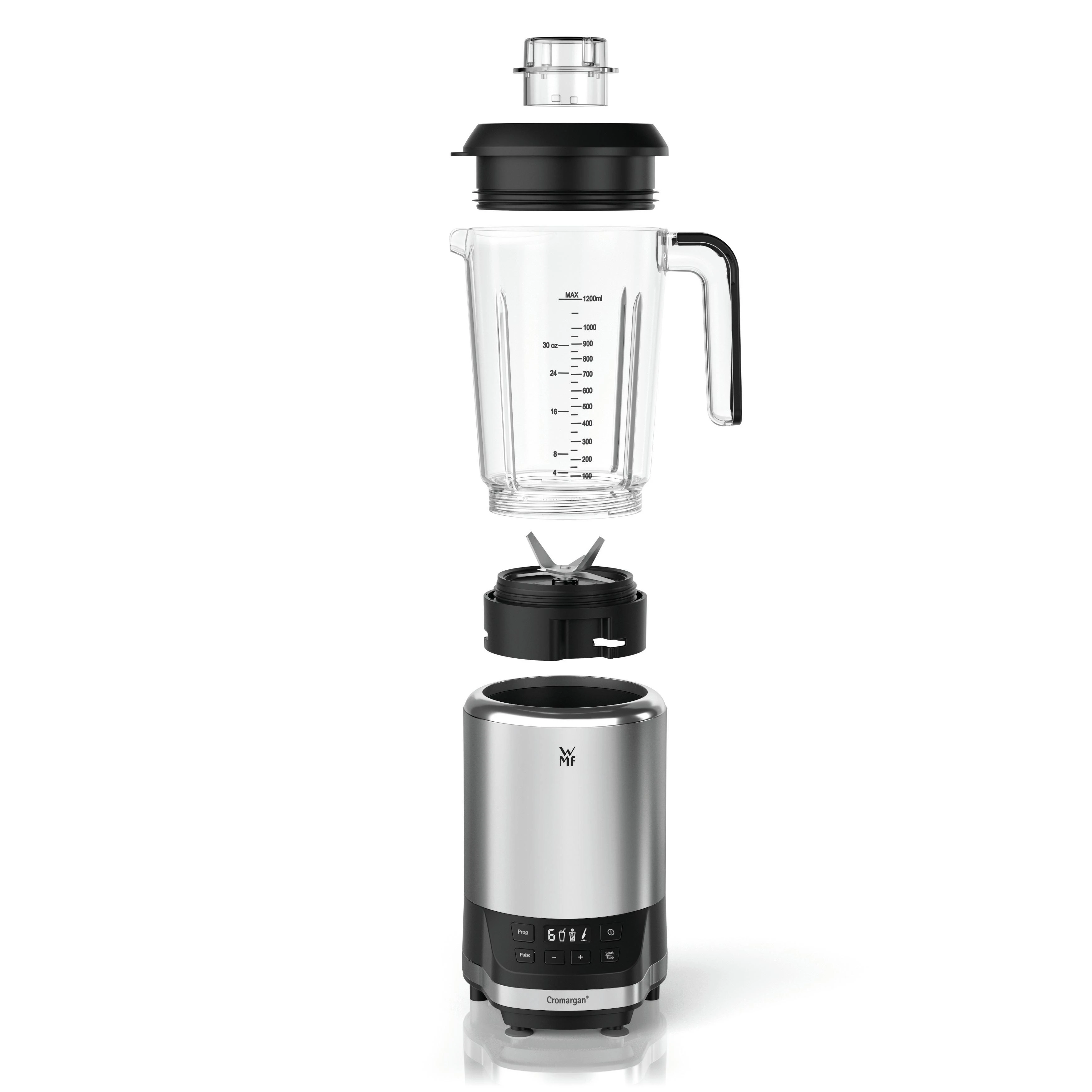 WMF Kult Pro 04.1653.0011 trintuvas 1,2 L Pastatomas trintuvas Nerūdijančiojo plieno 1200 W