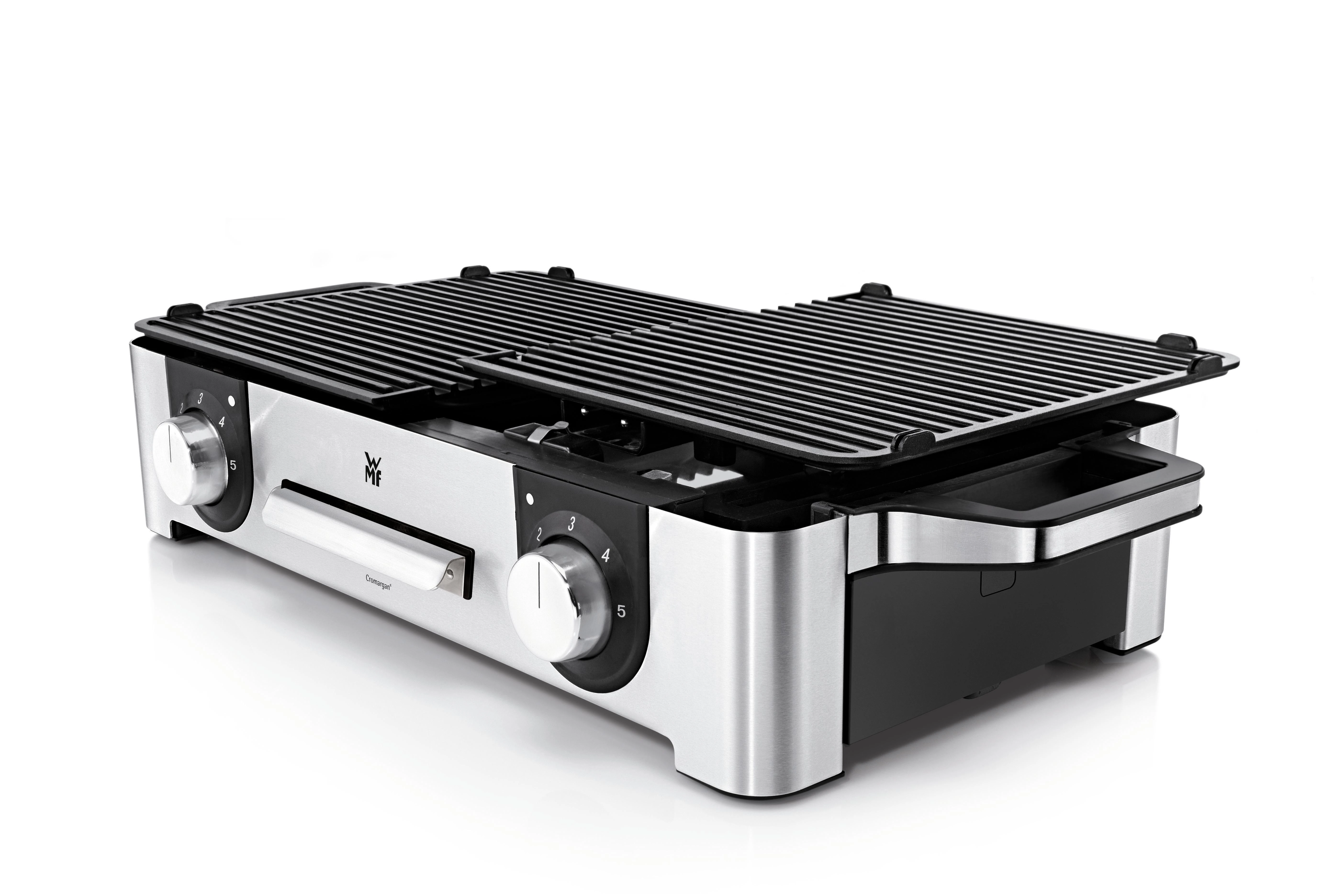 WMF Lono 04.1528.0011 kepsninė / grilis 2400 W Grotelės Elektrinis Stalo paviršius Nerūdijančiojo plieno