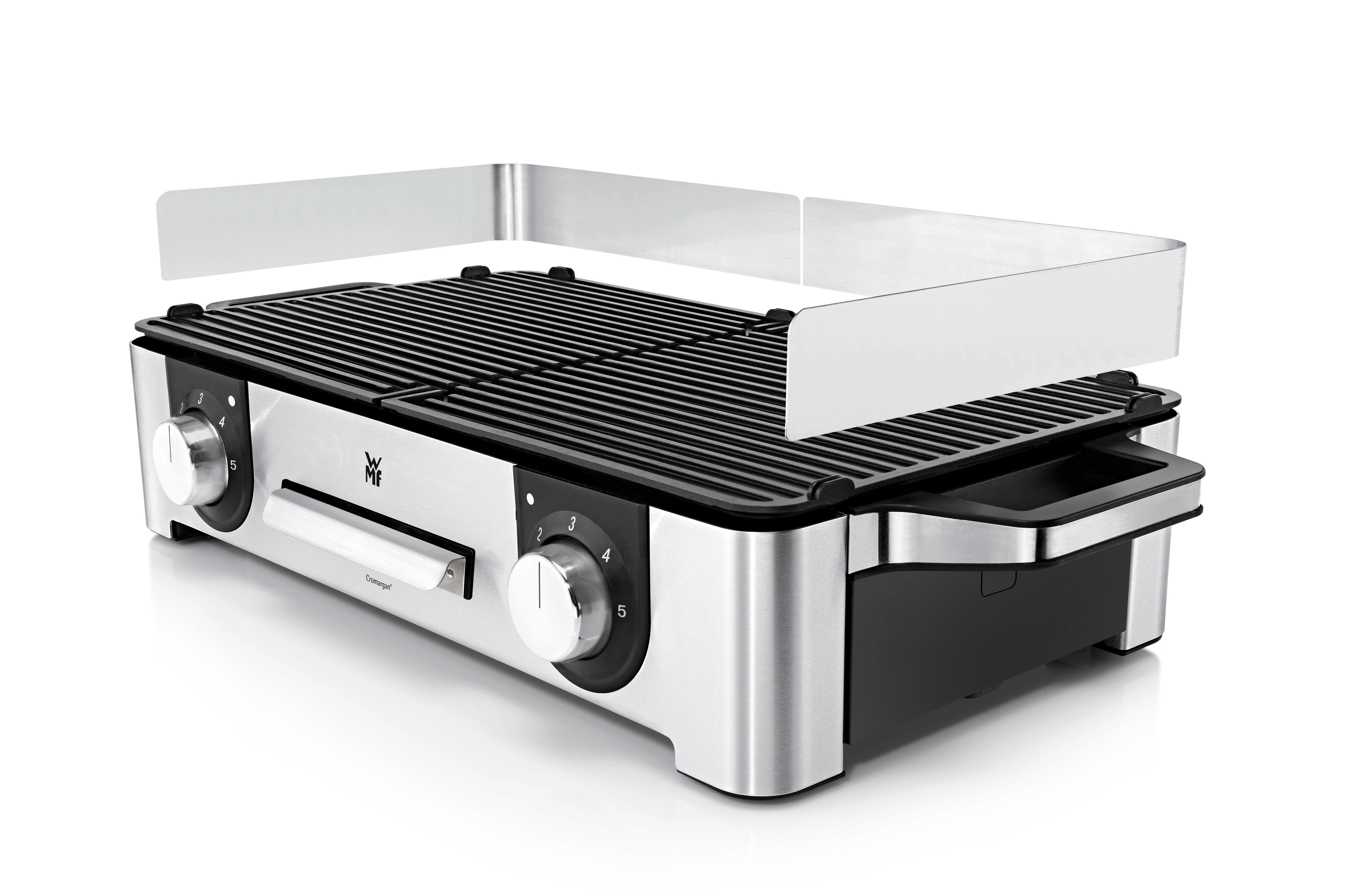 WMF Lono 04.1528.0011 kepsninė / grilis 2400 W Grotelės Elektrinis Stalo paviršius Nerūdijančiojo plieno