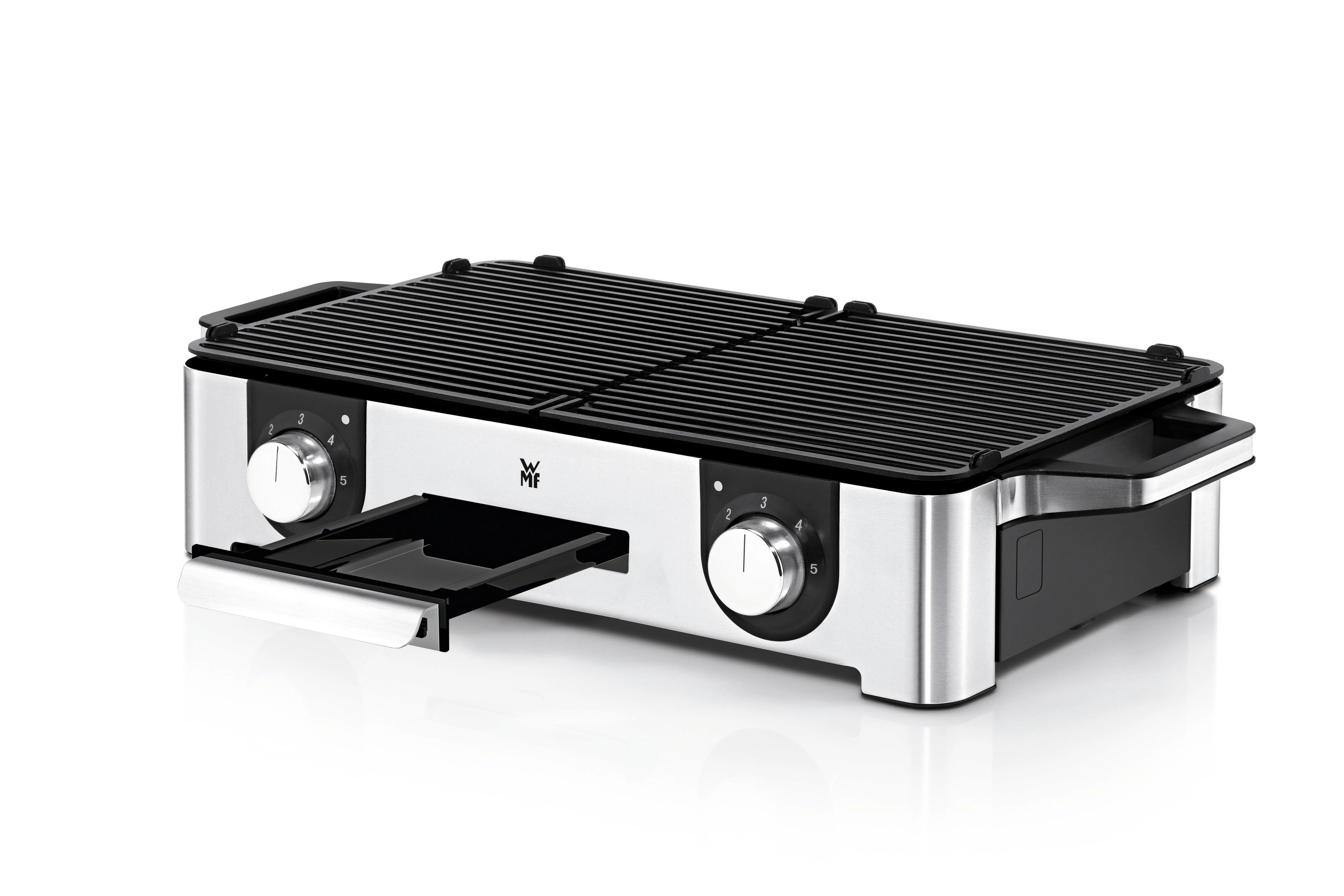 WMF Lono 04.1528.0011 kepsninė / grilis 2400 W Grotelės Elektrinis Stalo paviršius Nerūdijančiojo plieno