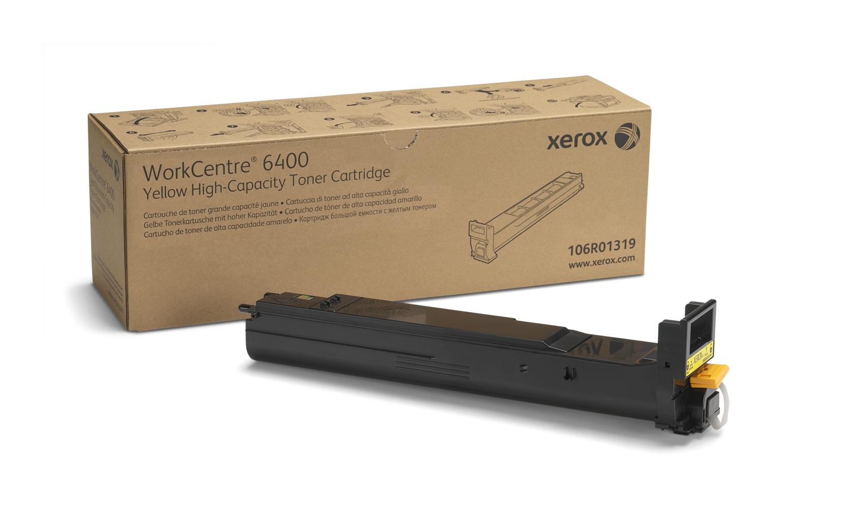 Xerox 106R01319 tonerio kasetė Originalus Geltona 1 vnt