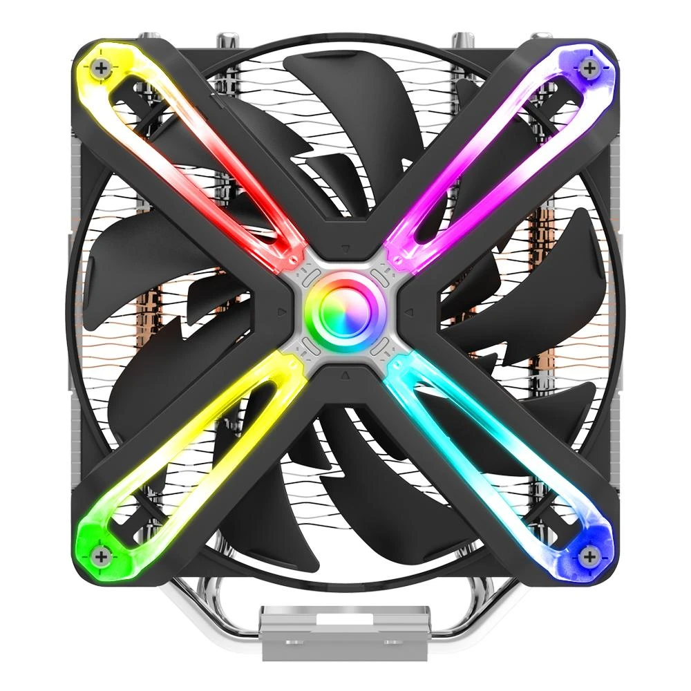 Zalman CNPS17X kompiuterio aušinimo komponentas Procesorius Aušintuvas 14 cm Juoda, Pilka