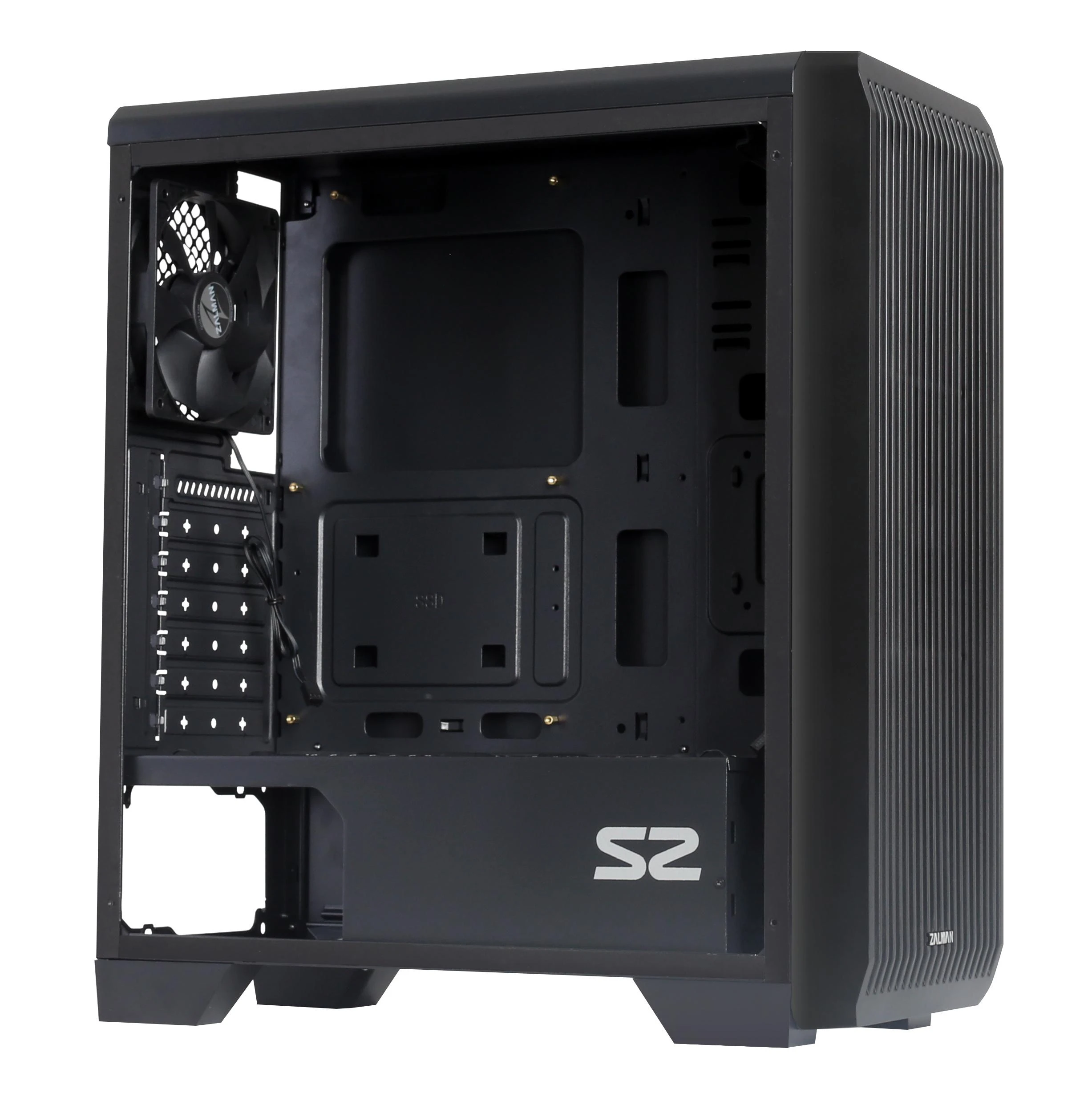 Kompiuterio korpusas ZALMAN S2 case S2 ATX MID Tower Computer Case with window