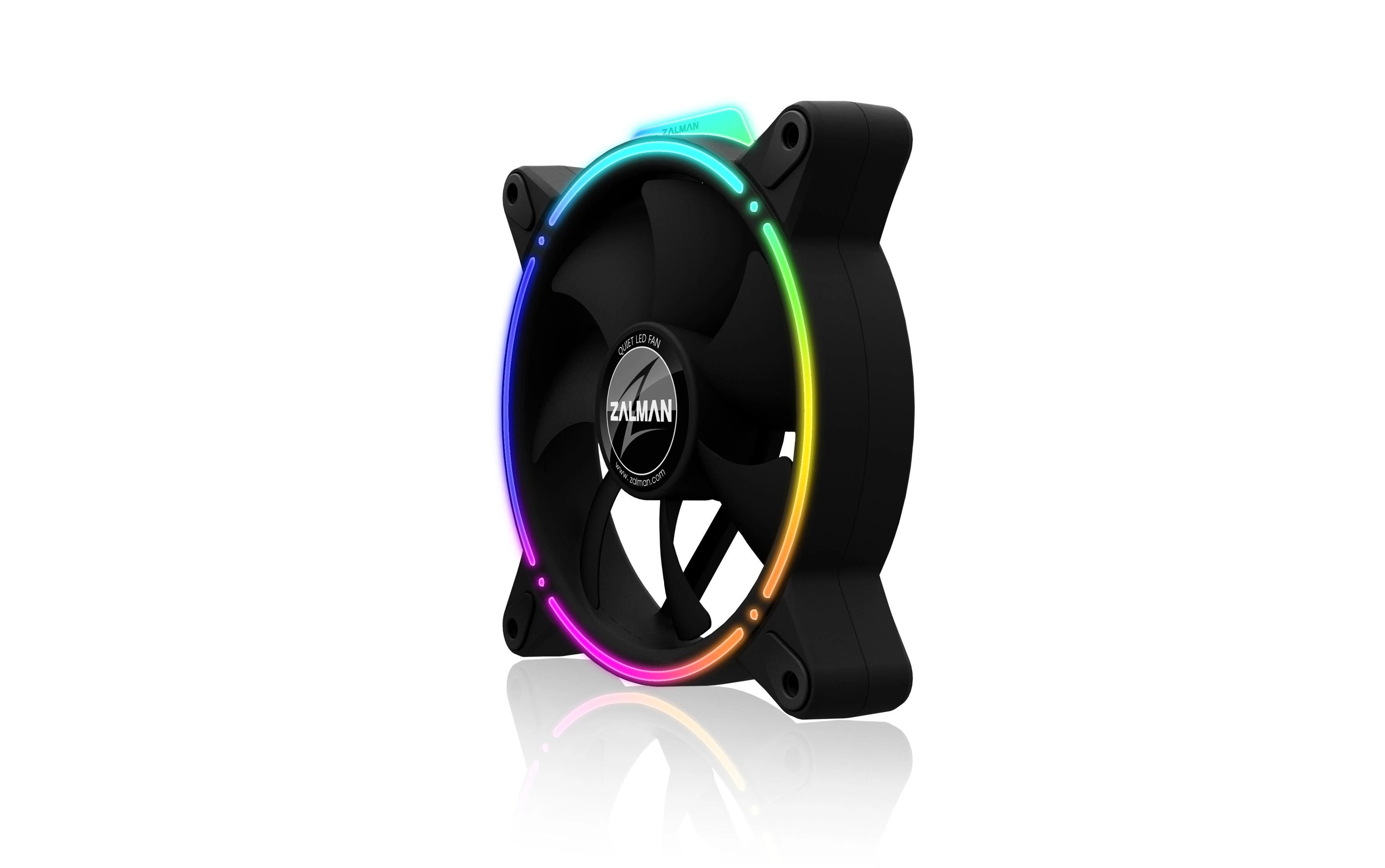 Zalman ZM-RFD120A kompiuterio aušinimo komponentas Kompiuterio korpusui Ventiliatorius 12 cm Juoda