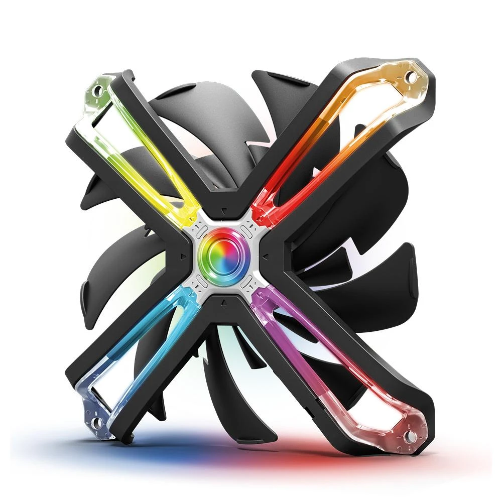 Zalman ZM-SF140 kompiuterio aušinimo komponentas Kompiuterio korpusui Ventiliatorius 14 cm Juoda