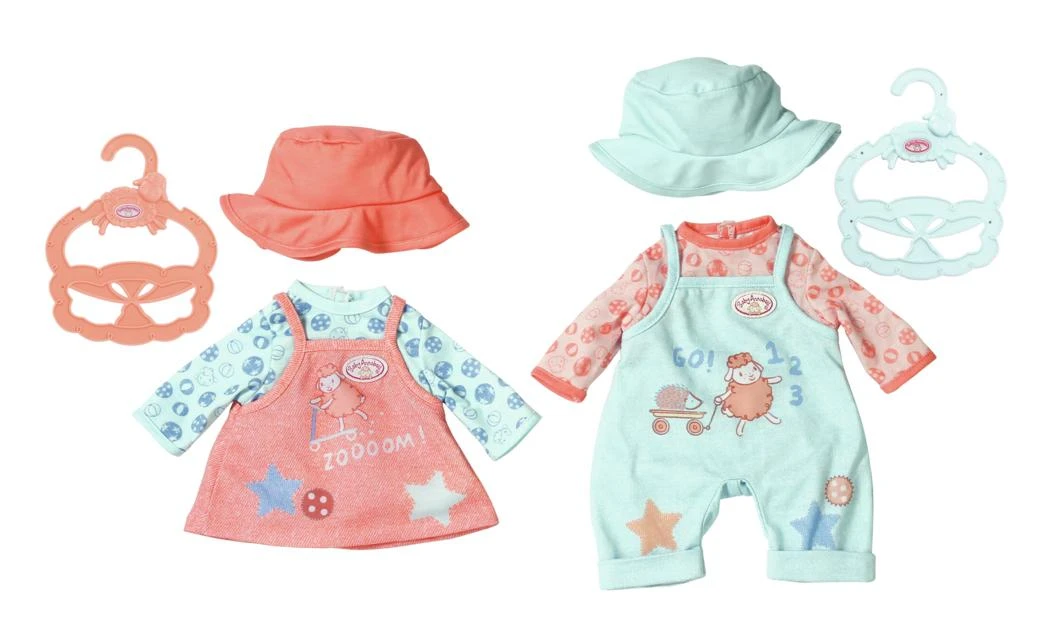 Zapf Baby Annabell Little Baby Outfit 2ass36cm Lėlės drabužių rinkinys