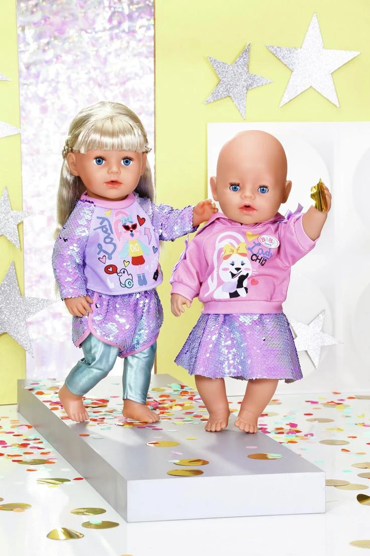 Zapf BABY born 828182 priedas lėlei Lėlės drabužių rinkinys