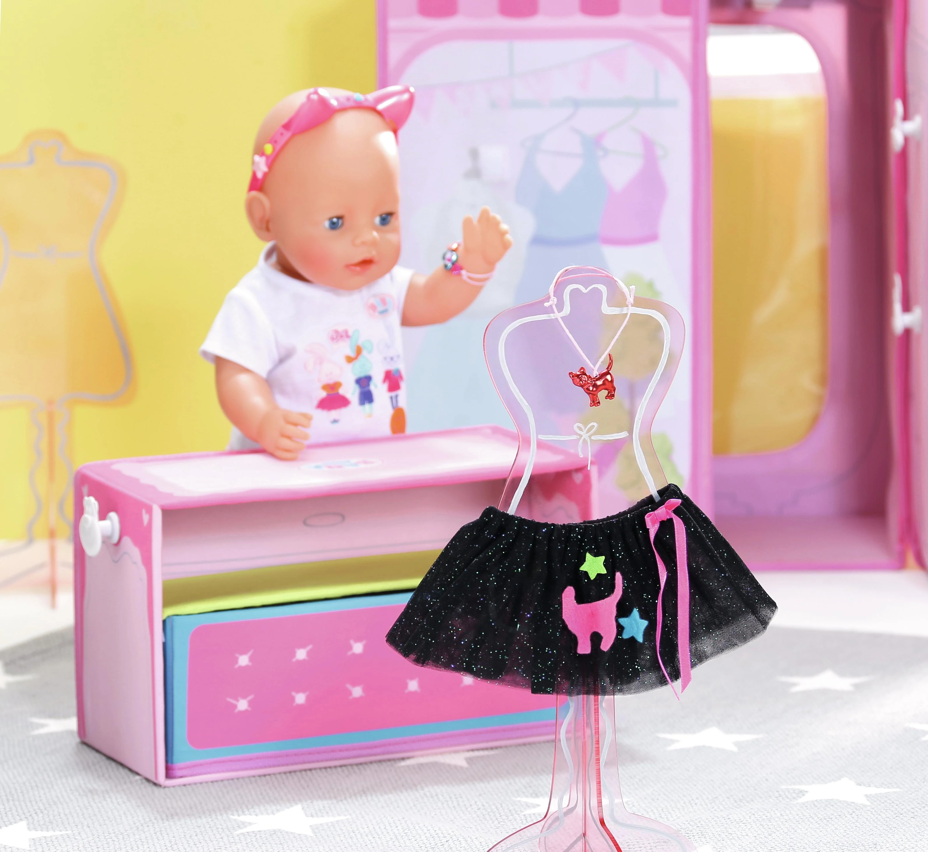 Zapf BABY born Boutique Tutu Set Lėlės drabužių rinkinys