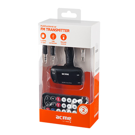 ACME F100-01 Car FM Transmitter Žema kaina | Varle.lt