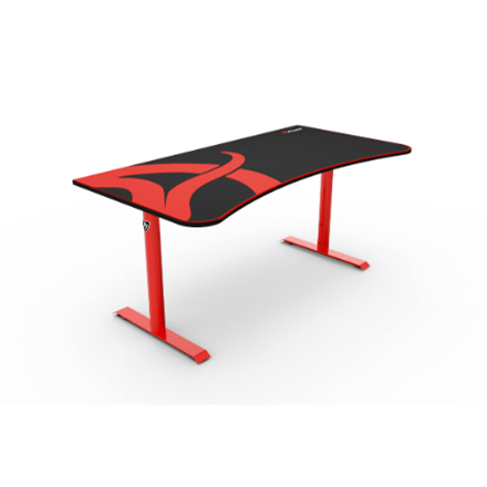 Žaidimų stalas Arozzi Arena Gaming Desk, Reguliuojamo aukščio 710-810mm, Raudonas