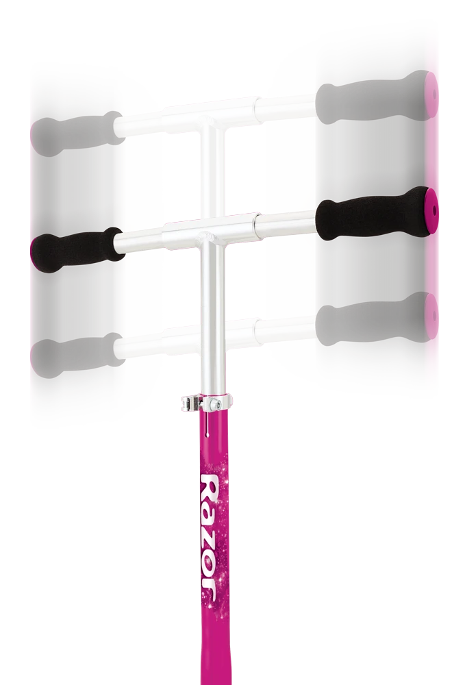 Razor A5 Lux paspirtukas Rožinis