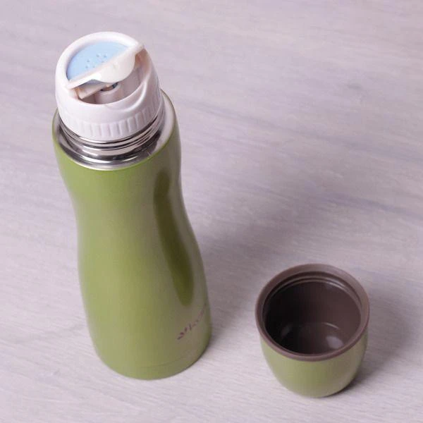 Kamille termosas KM-2000 1000ml (žalias)