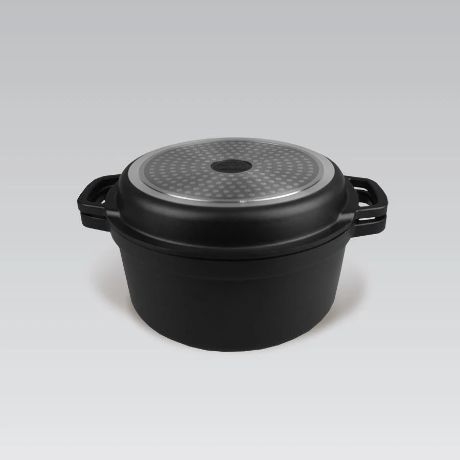 Ketaus puodas ir grilio keptuvė viename, 4,5 l Maestro MR-4124