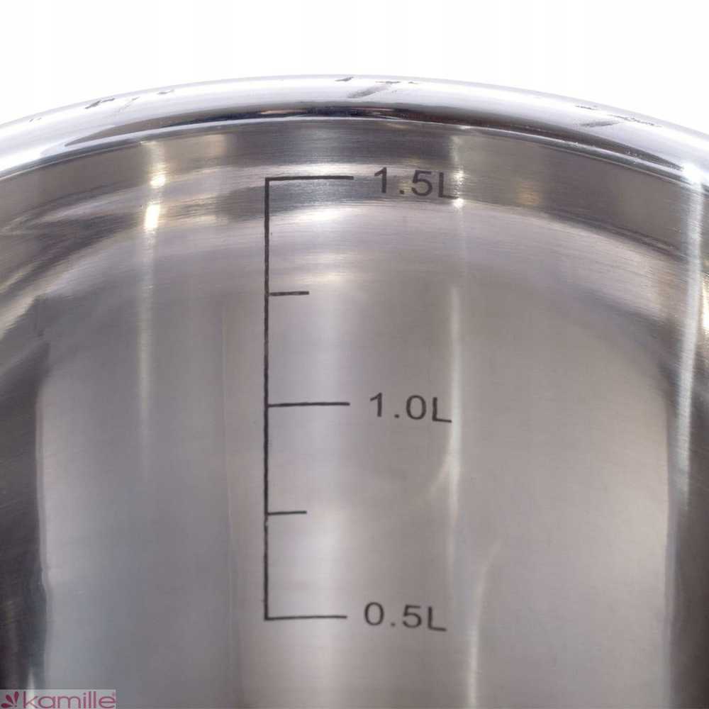 Pieno-košės virimo puodas Kamille 1,5 l